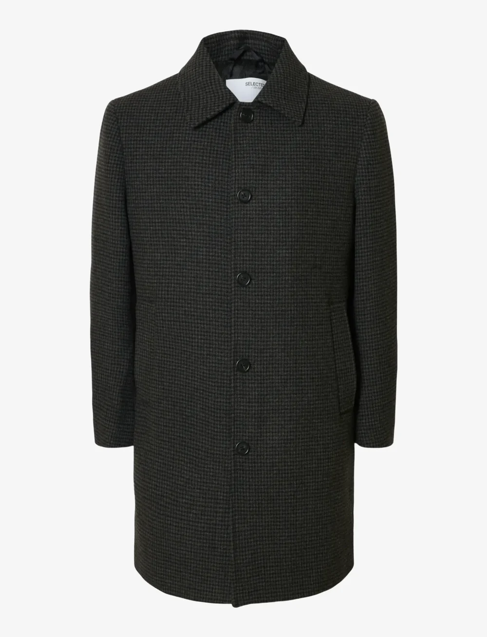 Selected - SLHARCHIVE WOOL BLEND CAR COAT - winter jackets - dark grey - 1