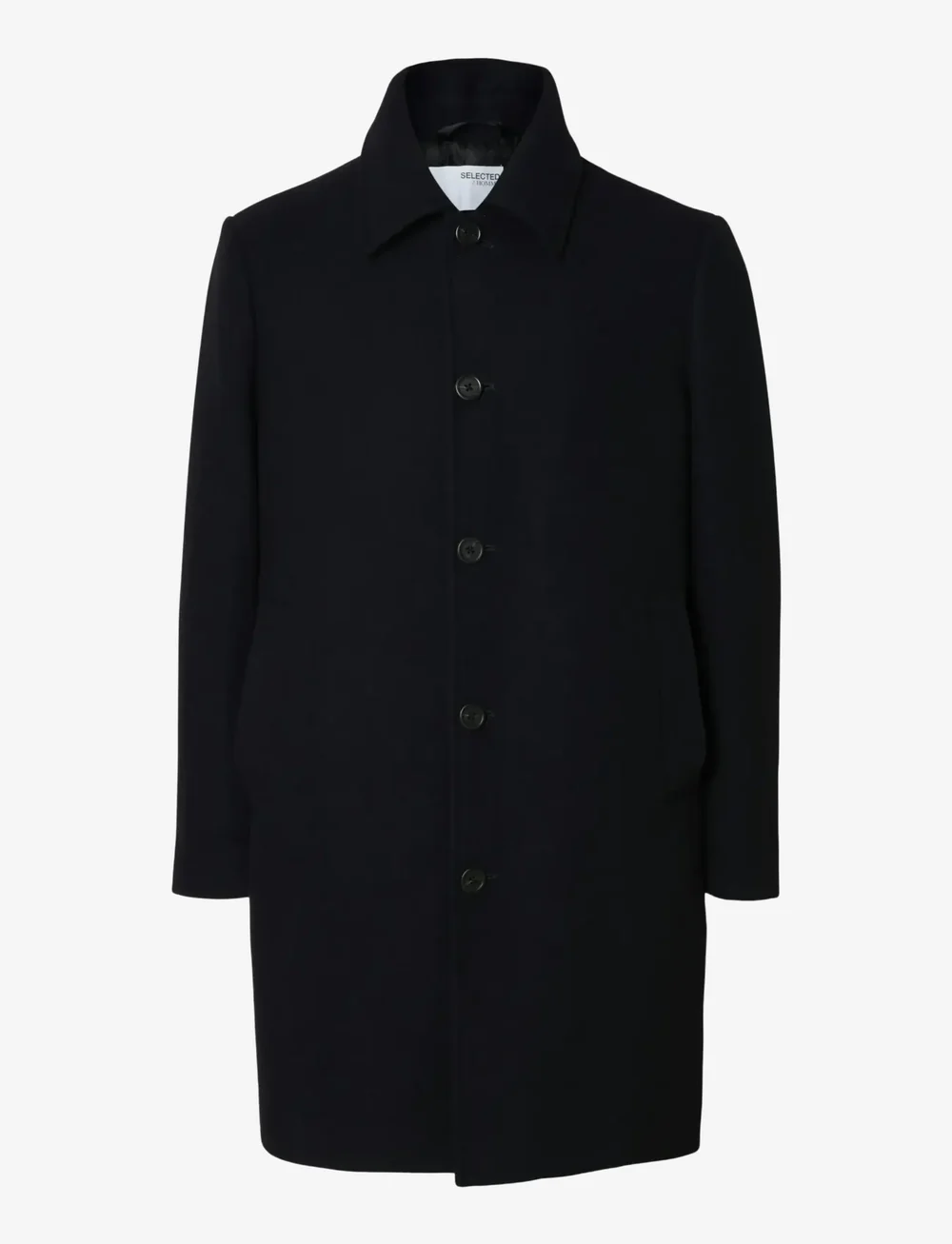 Selected - SLHARCHIVE WOOL BLEND CAR COAT - wollmäntel - sky captain - 1