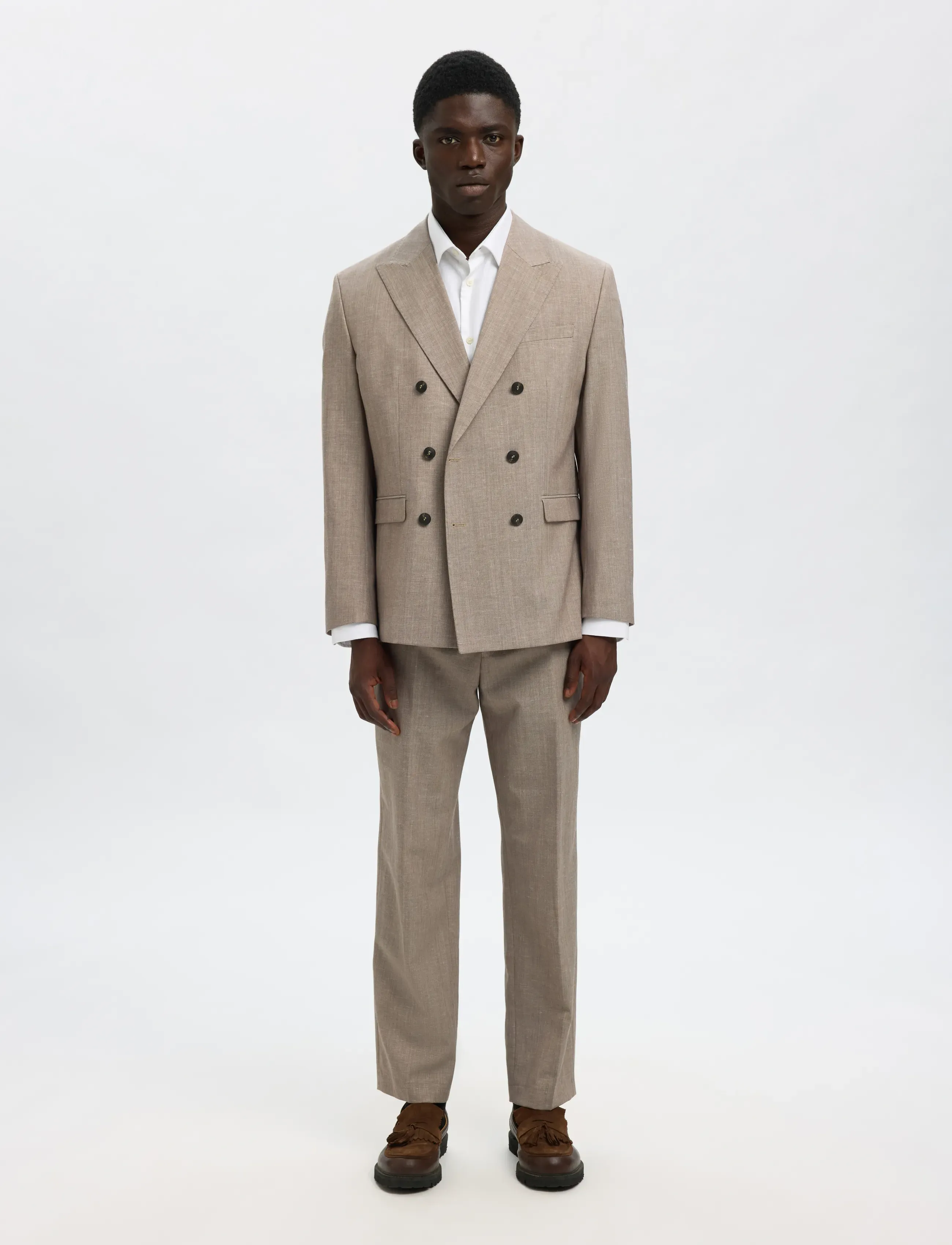 Selected - SLMSLIMCLARK SHIRT LS NOOS - chemises oxford - bright white - 5