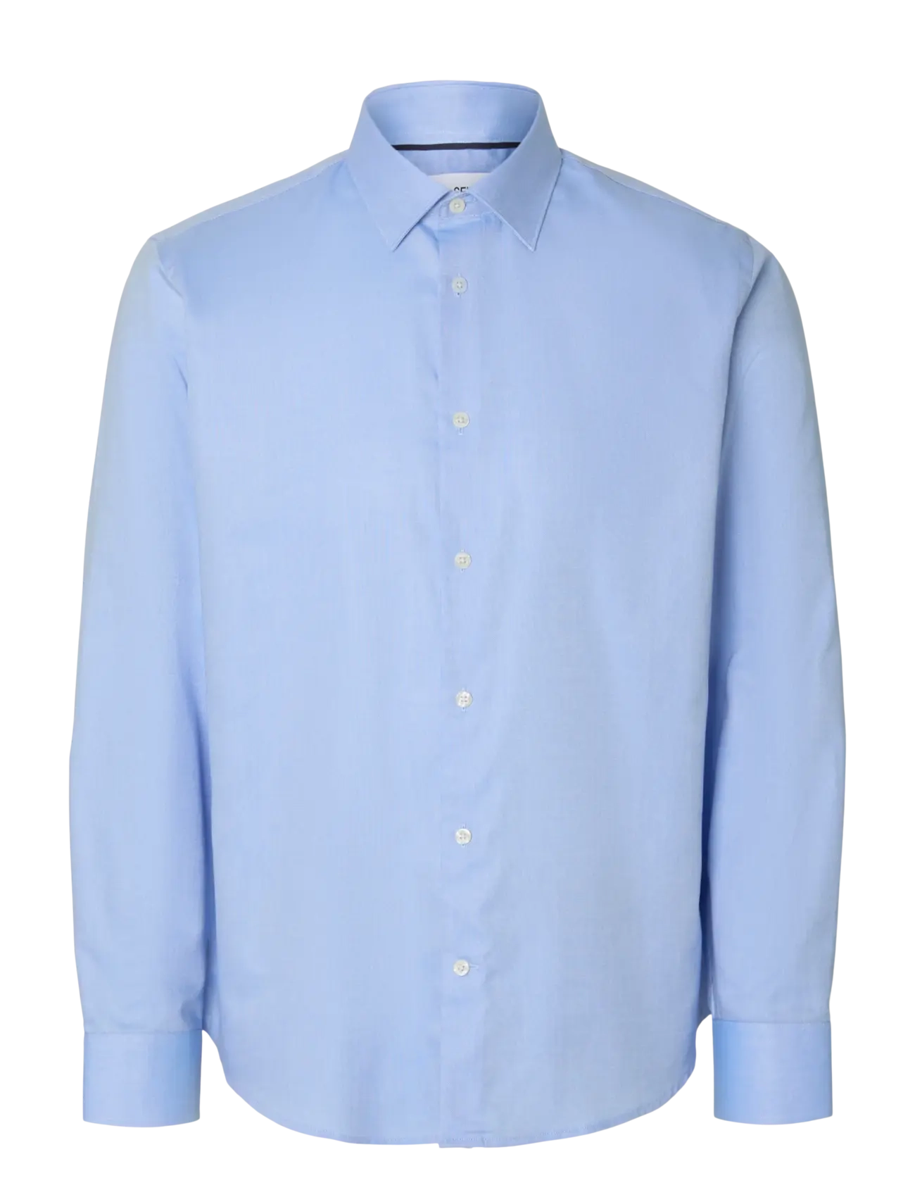 Selected SLMSLIMCLARK SHIRT LS NOOS - T-shirts - LIGHT BLUE / blue