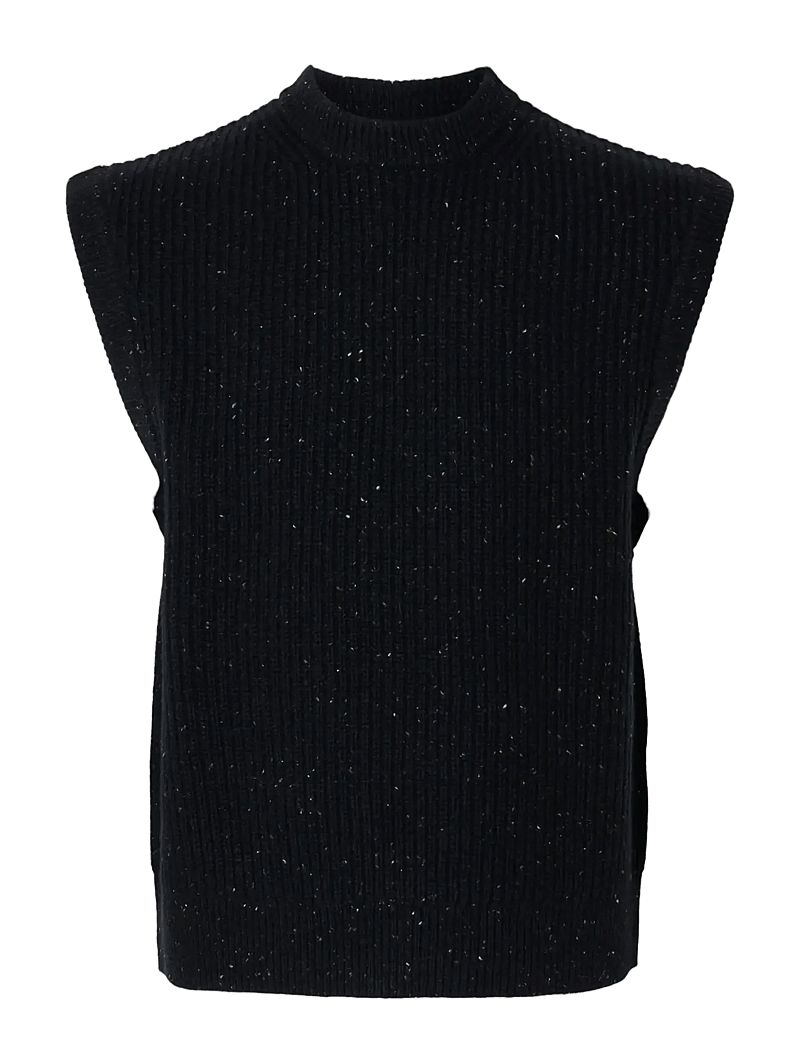 Selected - SLHLAND SL KNIT RELAXED VEST - neuleliivit - sky captain - 1