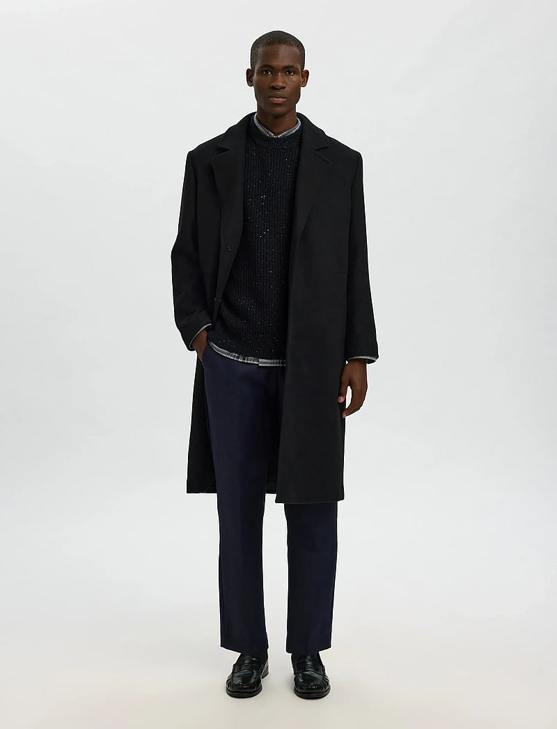 Selected - SLHLAND SL KNIT RELAXED VEST - neuleliivit - sky captain - 3