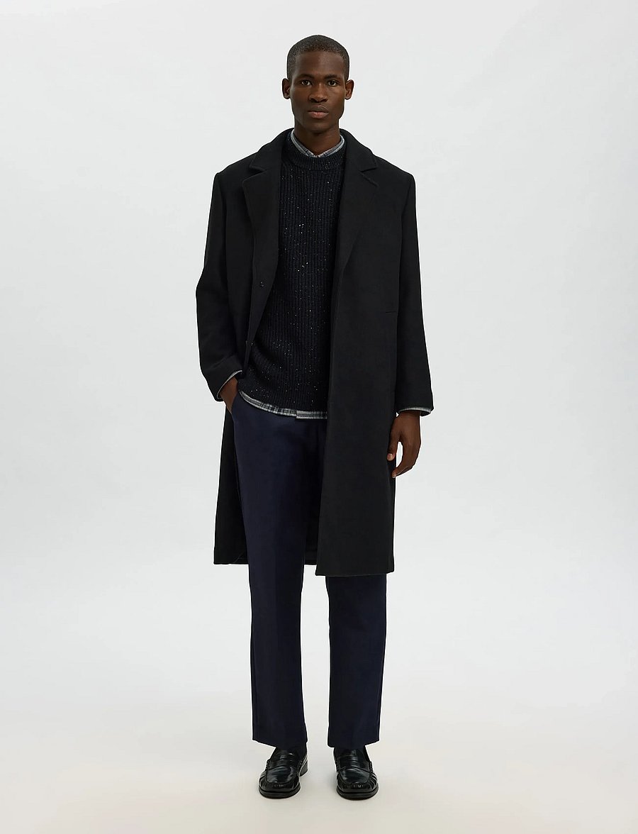 Selected - SLHLAND SL KNIT RELAXED VEST - knitted vests - sky captain - 3