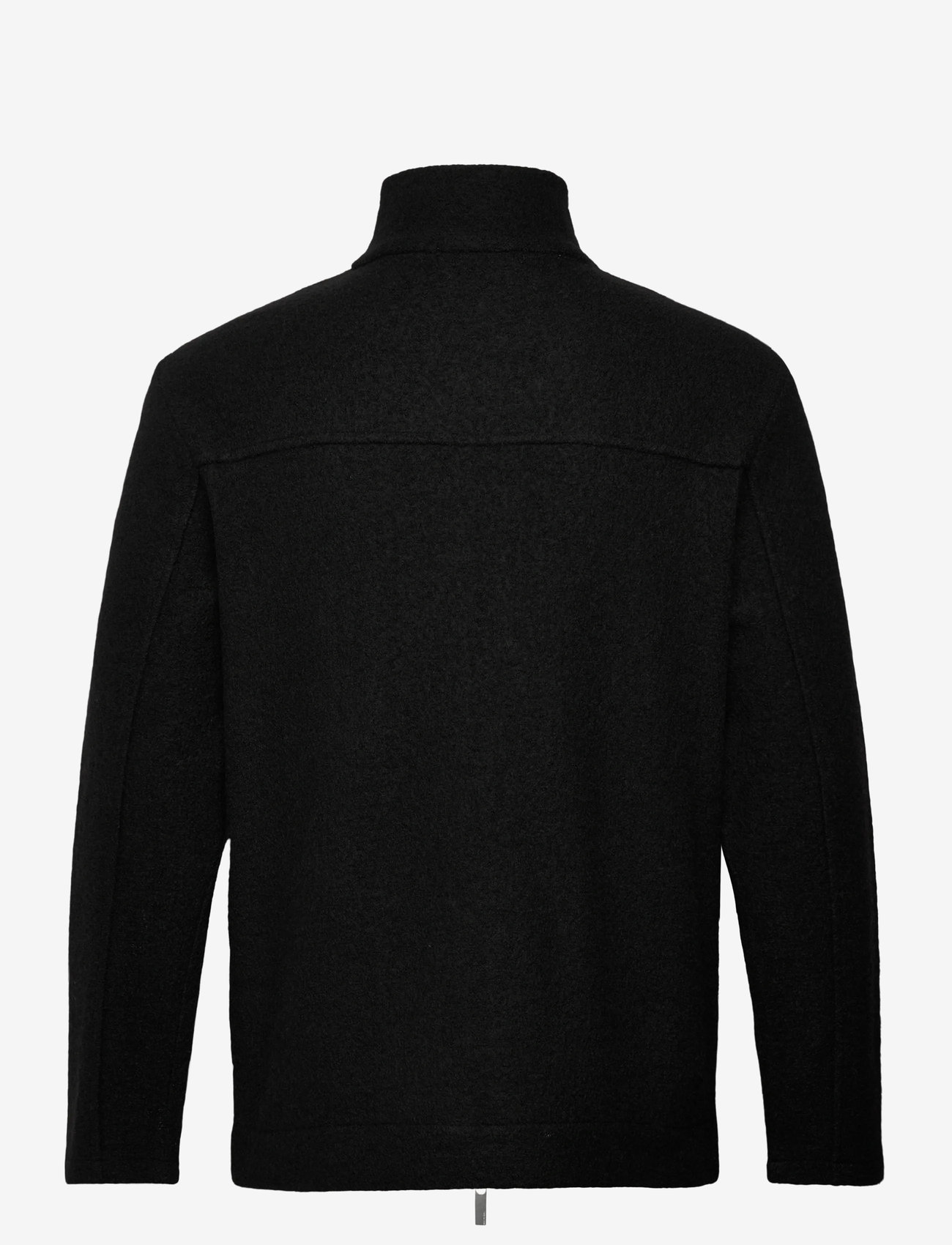 Selected - SLHNEALY LS KNIT FULL ZIP CARDIGAN - fullzip strik - black - 2