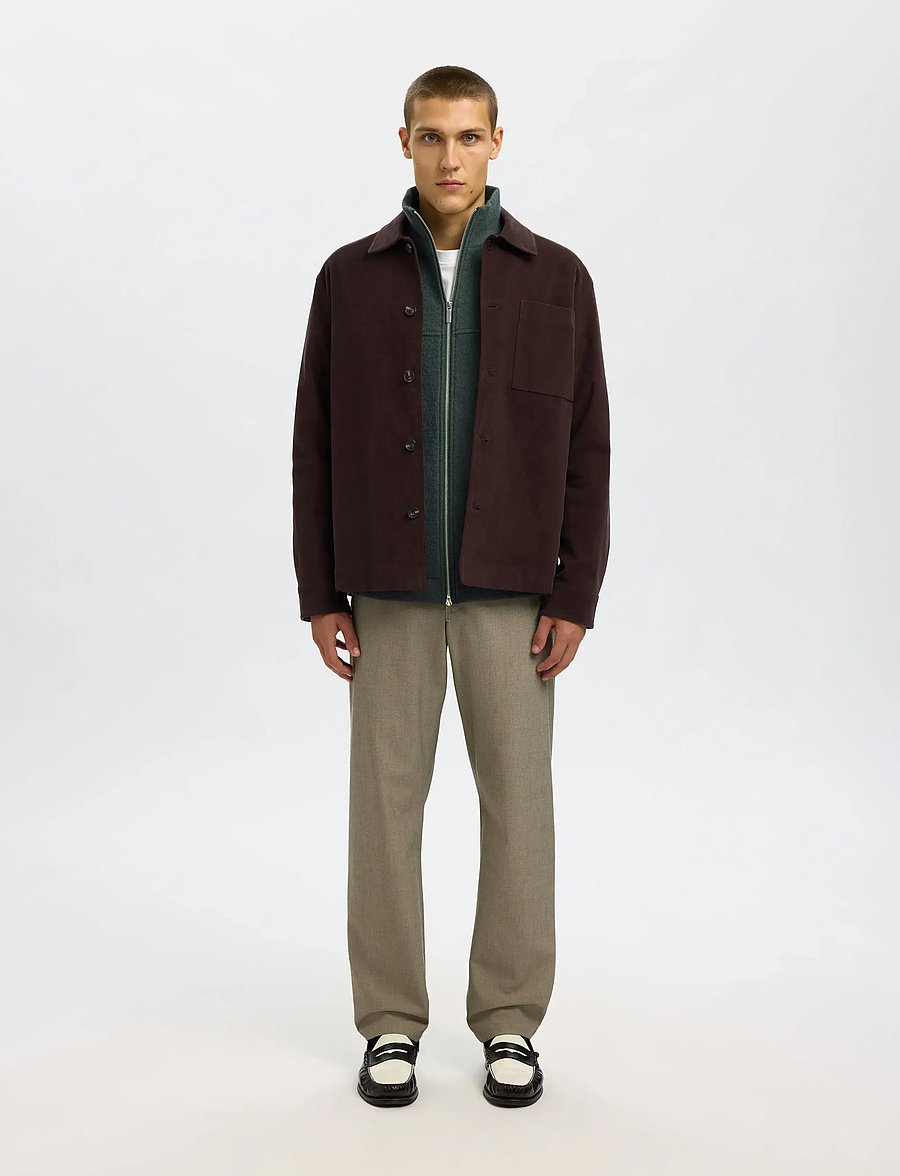 Selected - SLHNEALY LS KNIT FULL ZIP CARDIGAN - fullzip strik - deep forest - 4