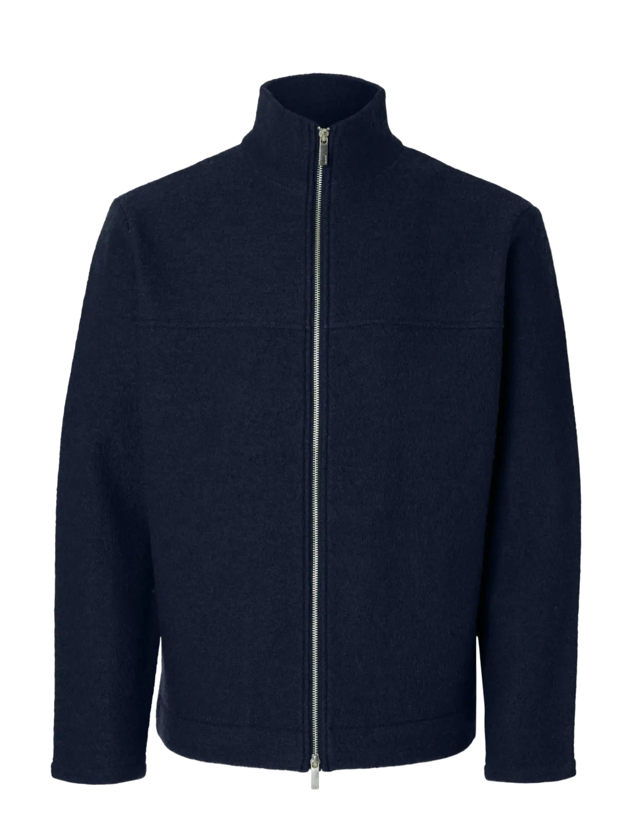 Selected SLHNEALY LS KNIT FULL ZIP CARDIGAN - Cardigans - SKY CAPTAIN / navy