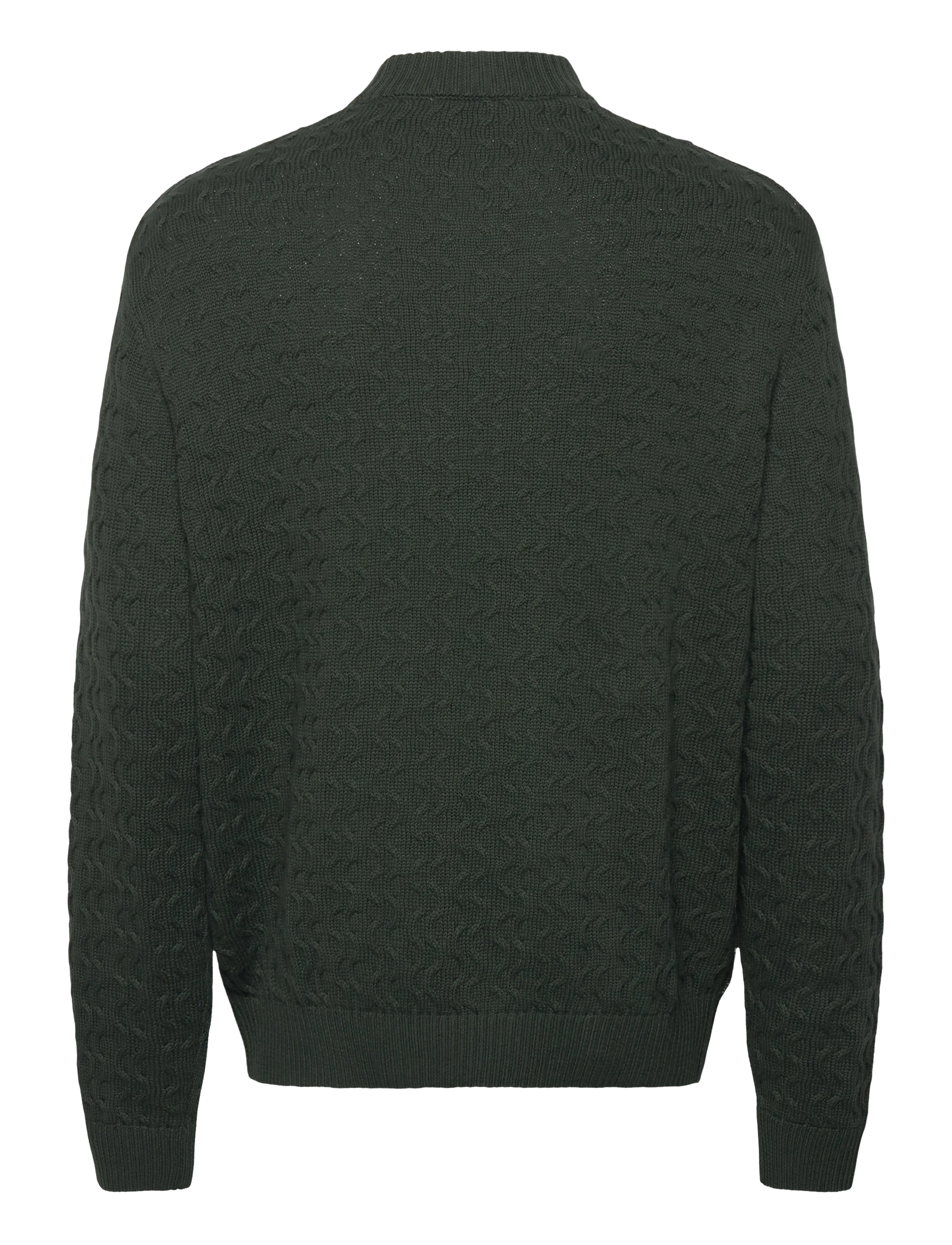Selected - SLHPHILIP LS KNIT RELAXED CREW NECK - rund hals - deep forest - 2