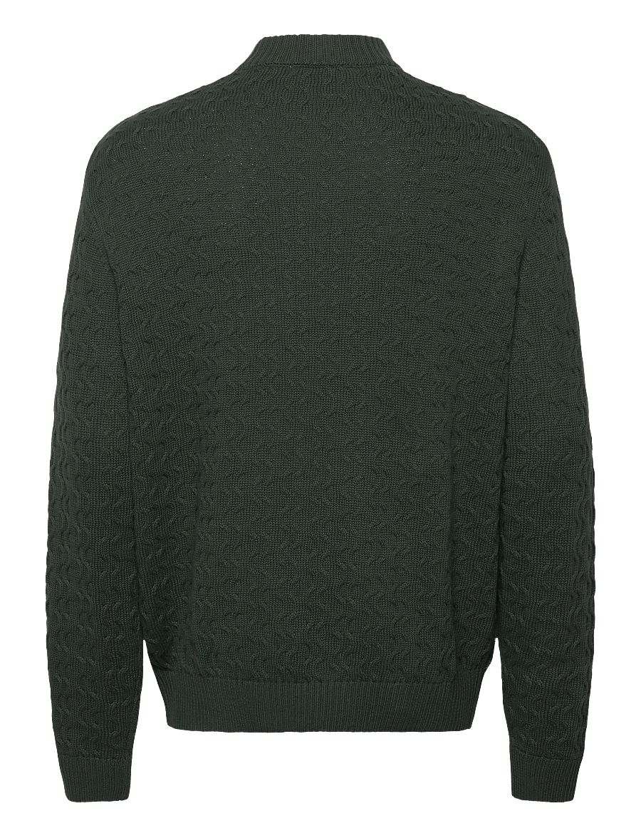 Selected - SLHPHILIP LS KNIT RELAXED CREW NECK - rundhals - deep forest - 2