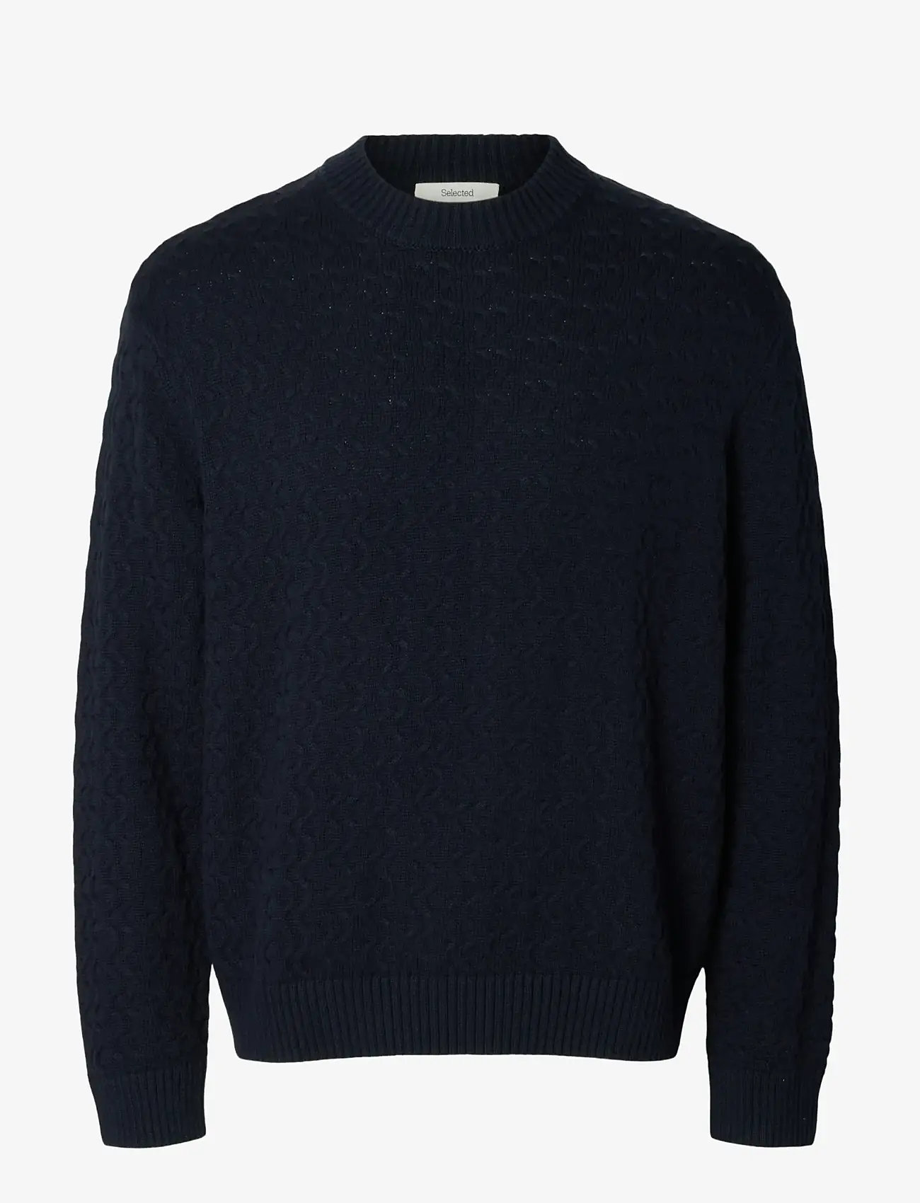 Selected - SLHPHILIP LS KNIT RELAXED CREW NECK - rundhalsad - sky captain - 1