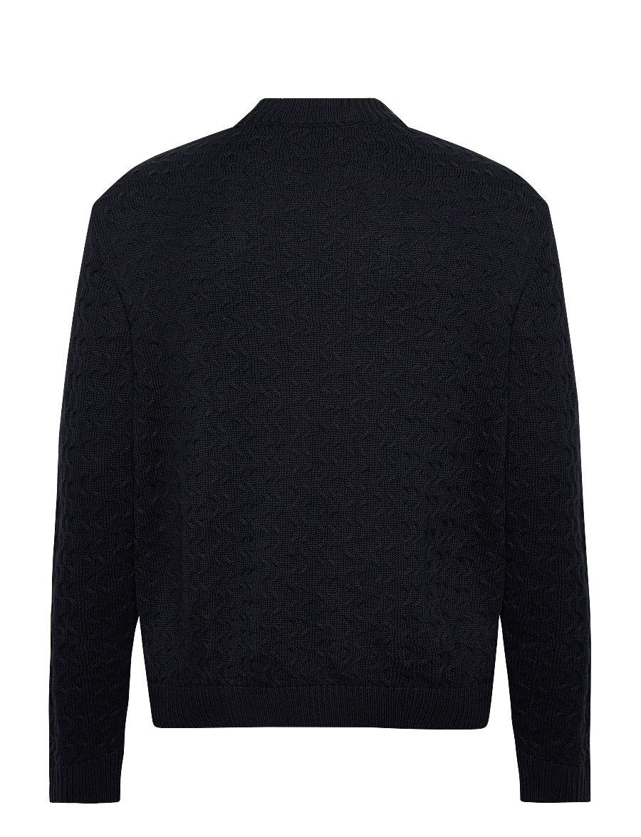 Selected - SLHPHILIP LS KNIT RELAXED CREW NECK - Ümara kaelusega - sky captain - 2