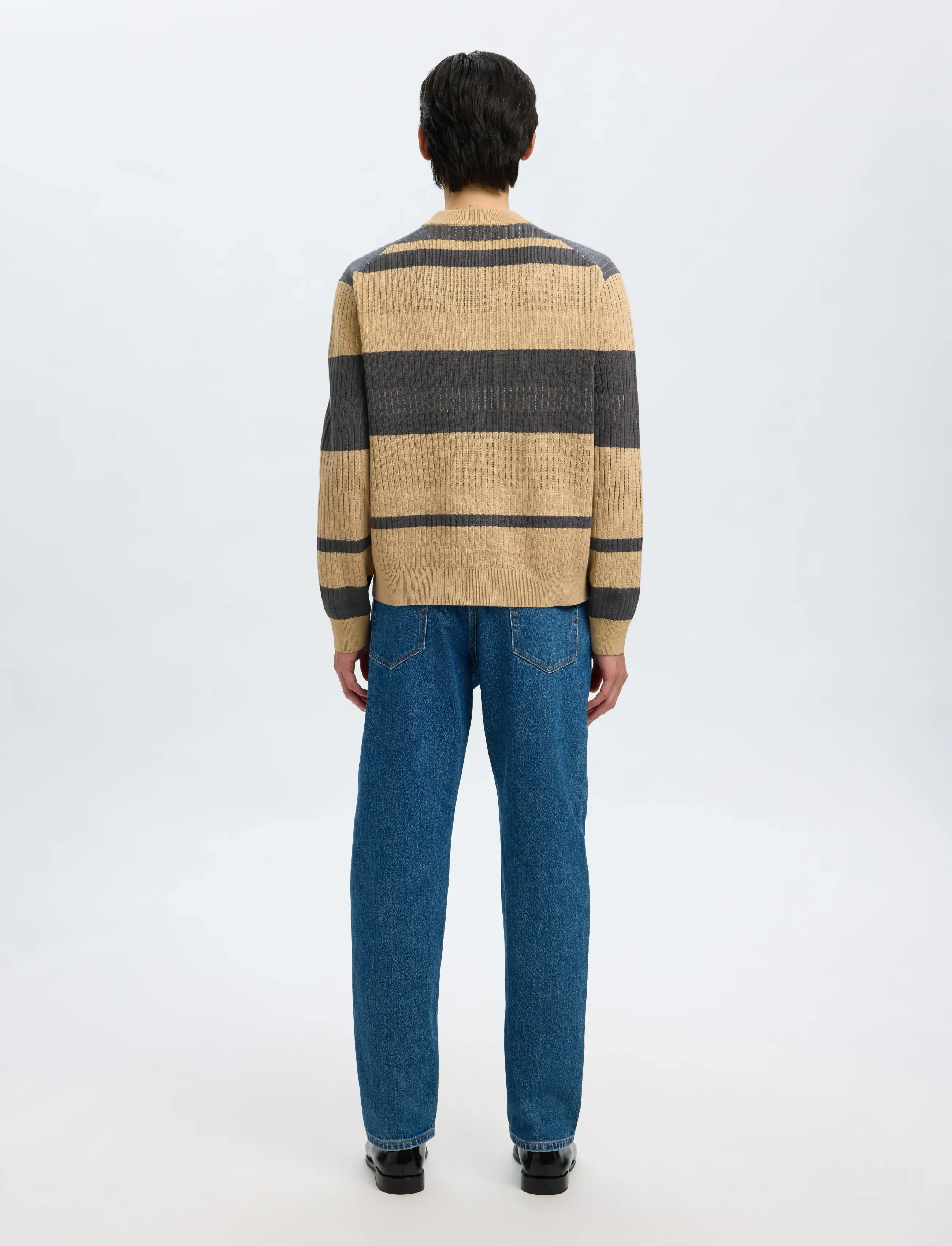 Selected - SLHMALTE LS KNIT RELAXED CREW NECK - rundhals - incense - 2