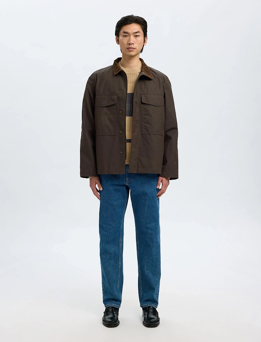 Selected - SLHMALTE LS KNIT RELAXED CREW NECK - rundhals - incense - 3