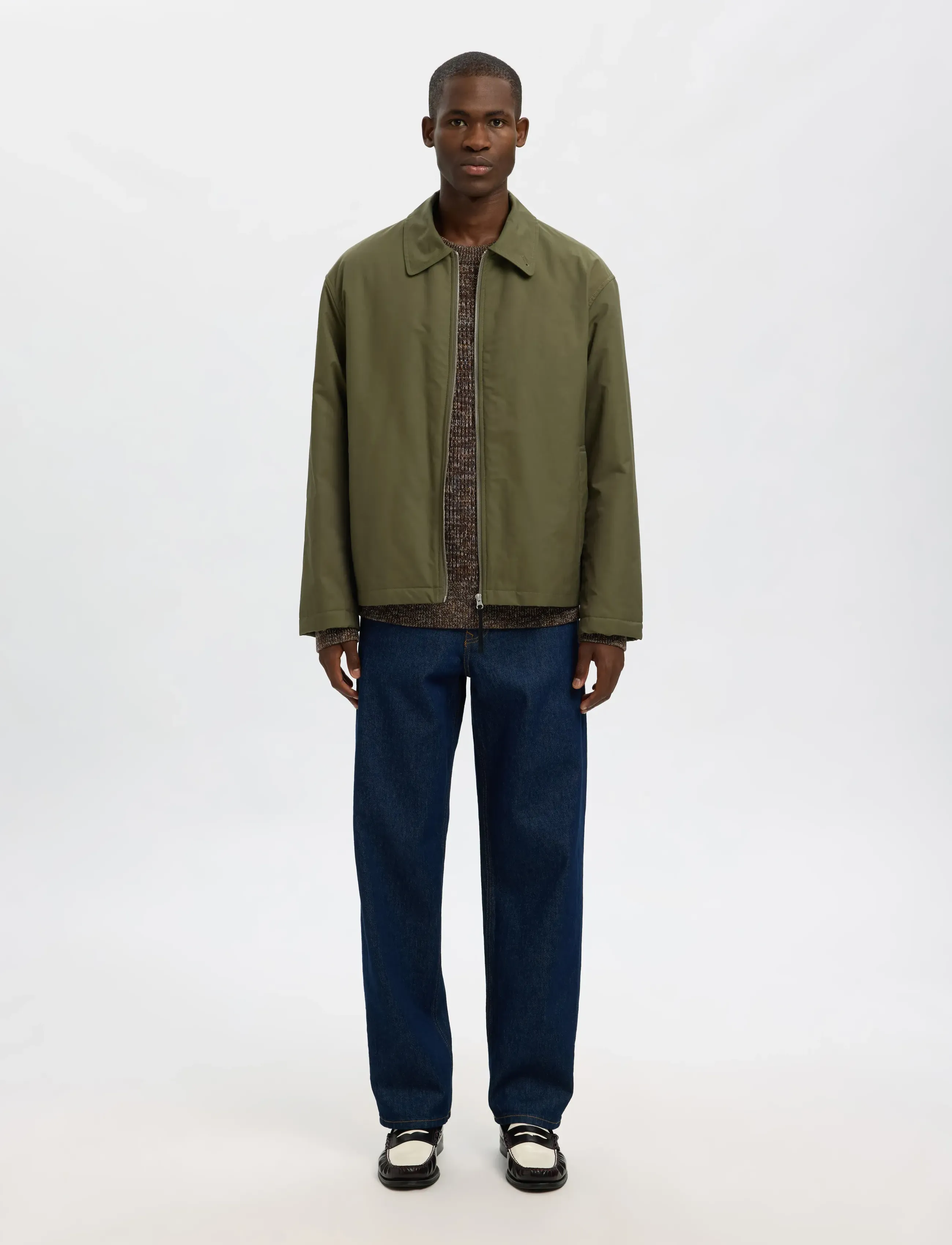 Selected - SLMTILUM LS KNIT CREW NECK NOOS - pulls col rond - demitasse - 3
