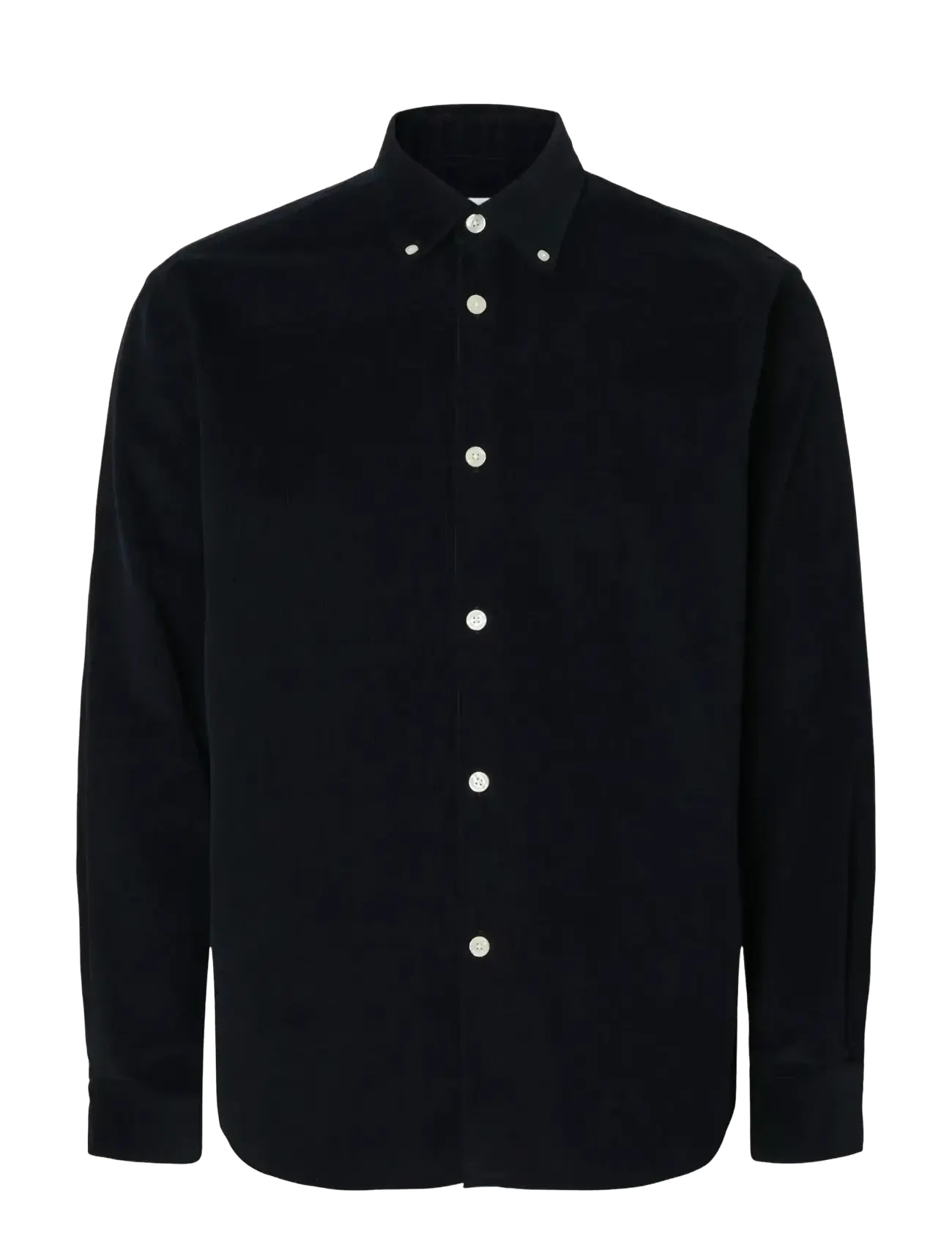 SELECTED Slmregcole Danni Cord Bd Ls Shirt Noos Navy - M - Herren