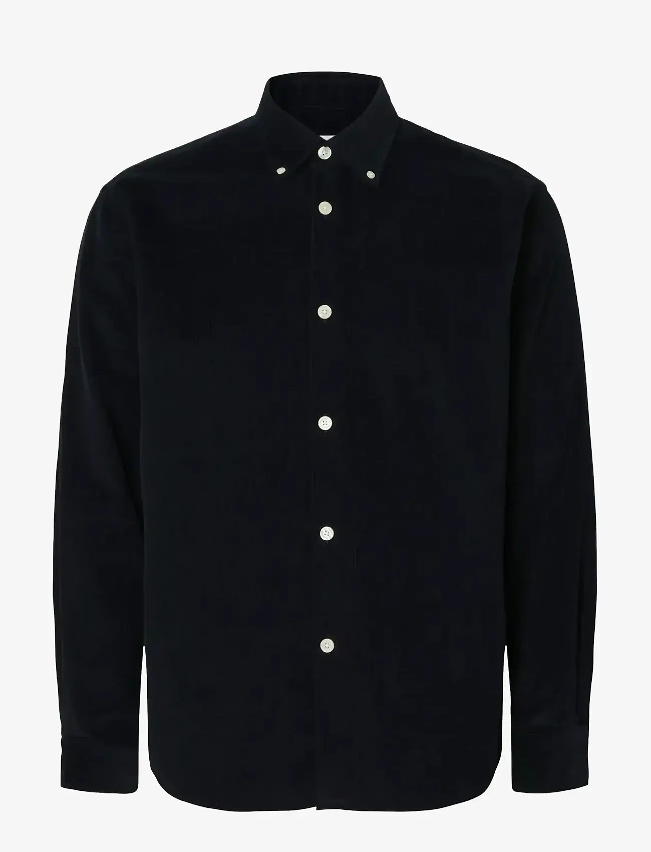 Selected - SLMREGCOLE DANNI CORD BD LS SHIRT NOOS - cordhemden - sky captain - 1