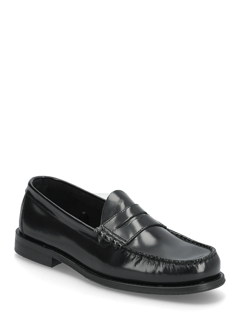 Selected - SLHBILLY LEATHER PENNY LOAFER - kollektioner - black - 1