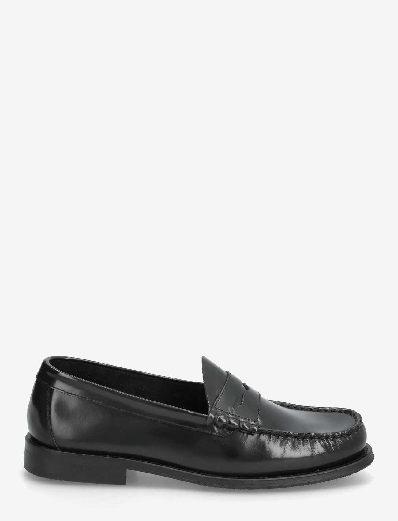Selected - SLHBILLY LEATHER PENNY LOAFER - kollektioner - black - 2