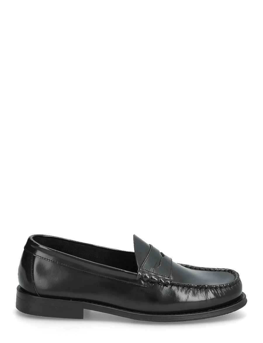 Selected - SLHBILLY LEATHER PENNY LOAFER - nach anlass kaufen - black - 2