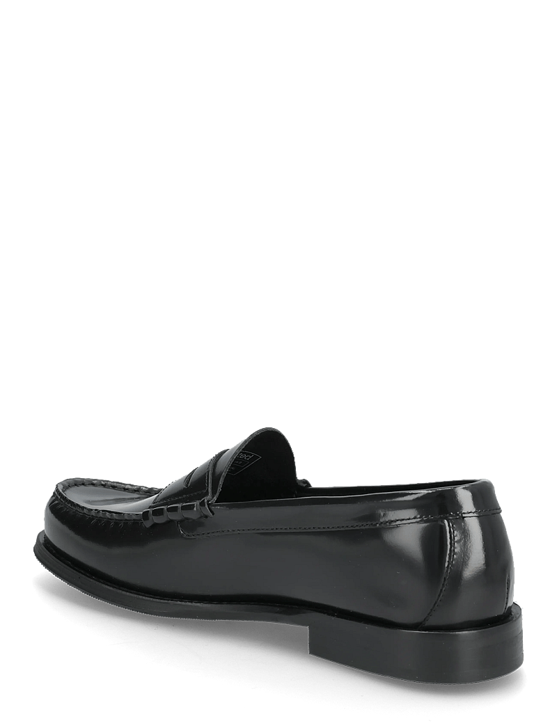 Selected - SLHBILLY LEATHER PENNY LOAFER - kollektioner - black - 3