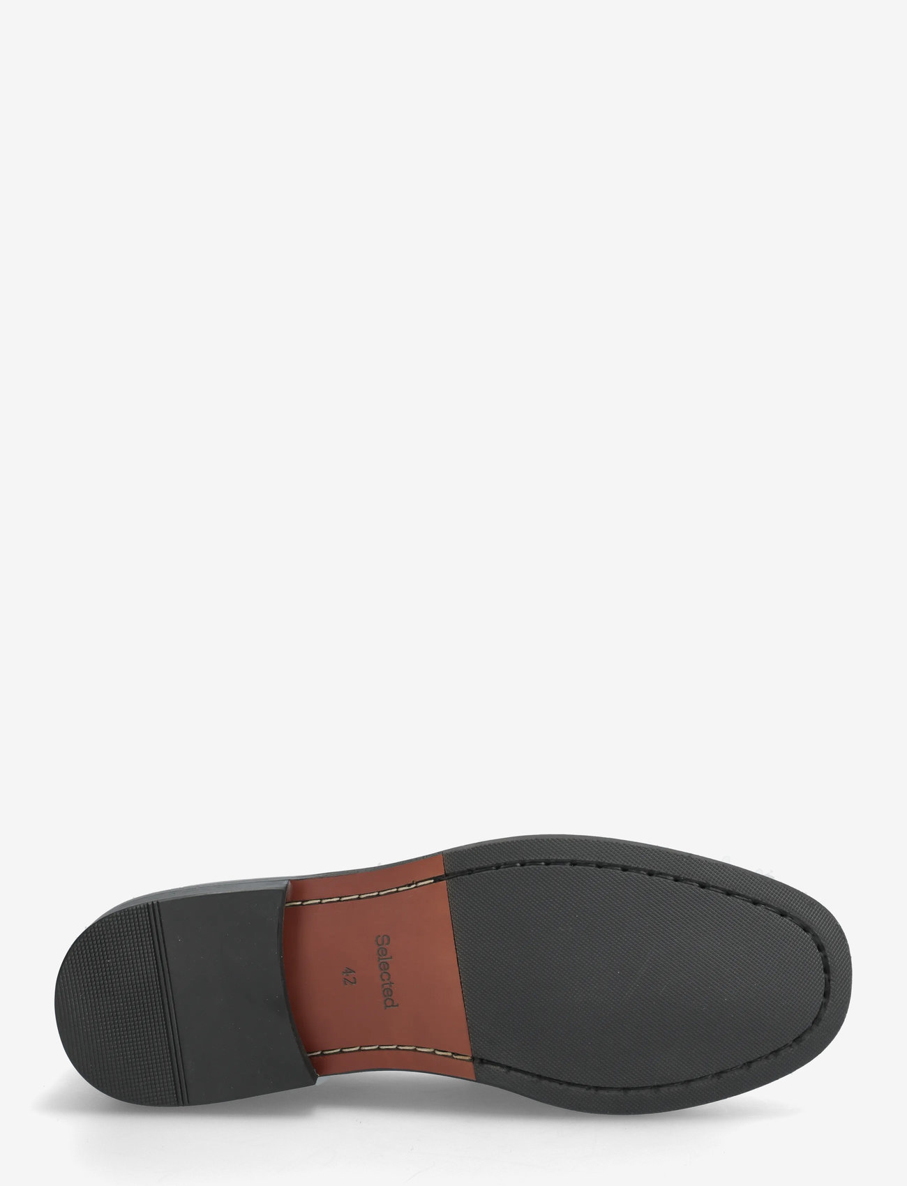 Selected - SLHBILLY LEATHER PENNY LOAFER - kollektioner - black - 5