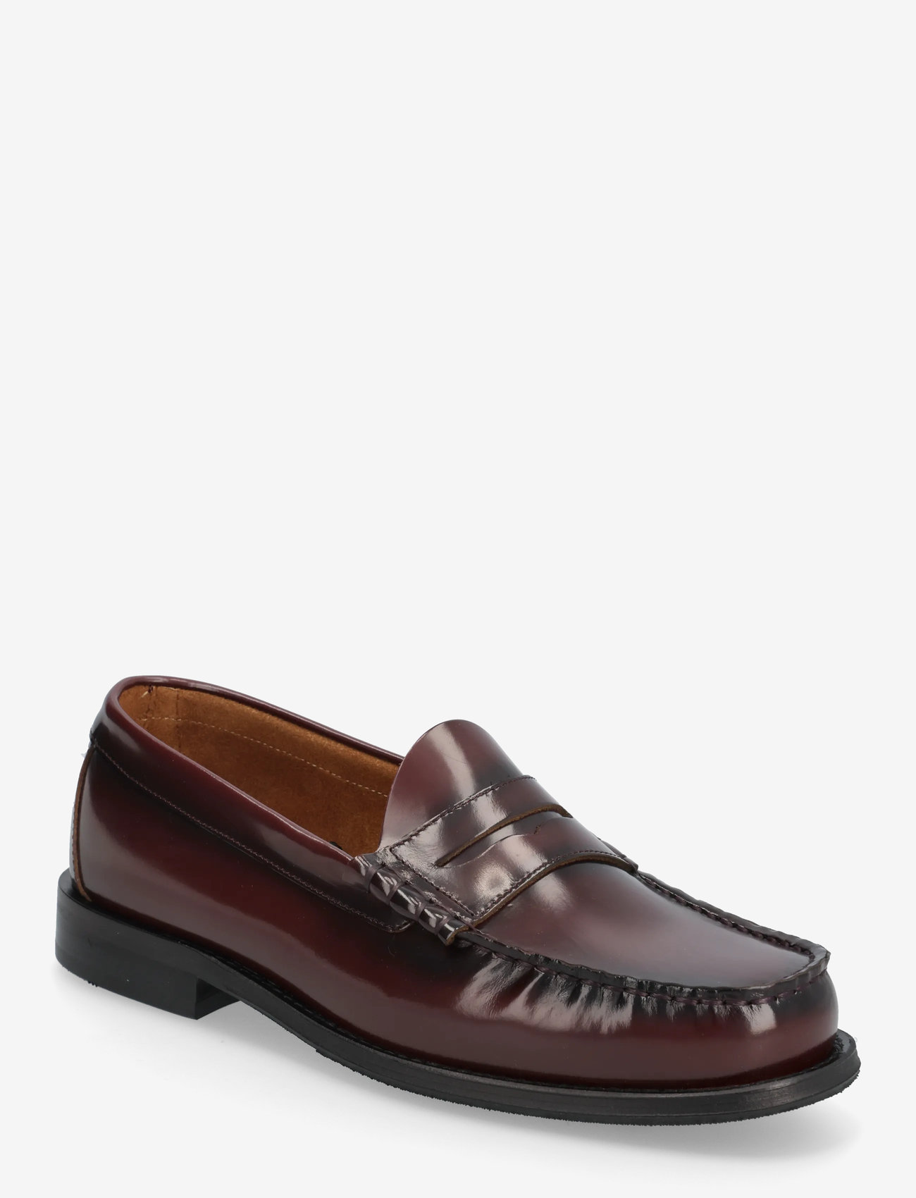 Selected - SLMBILLY LEATHER PENNY LOAFER - nach anlass kaufen - winery - 1