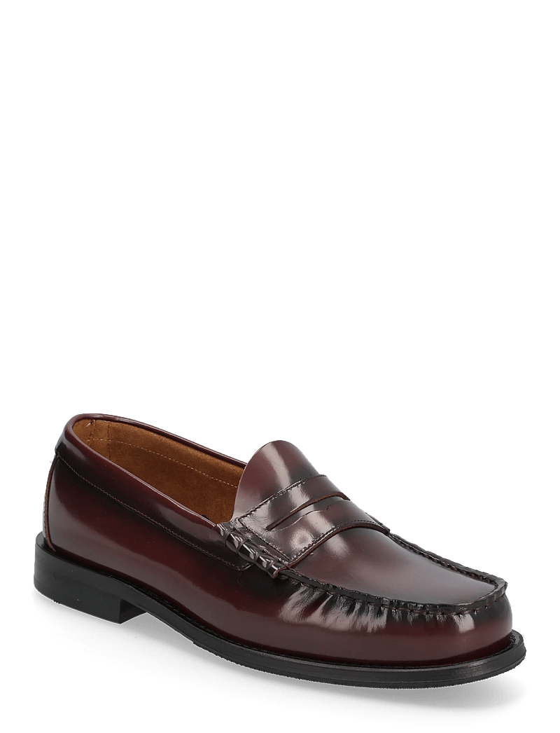Selected - SLMBILLY LEATHER PENNY LOAFER - nach anlass kaufen - winery - 1