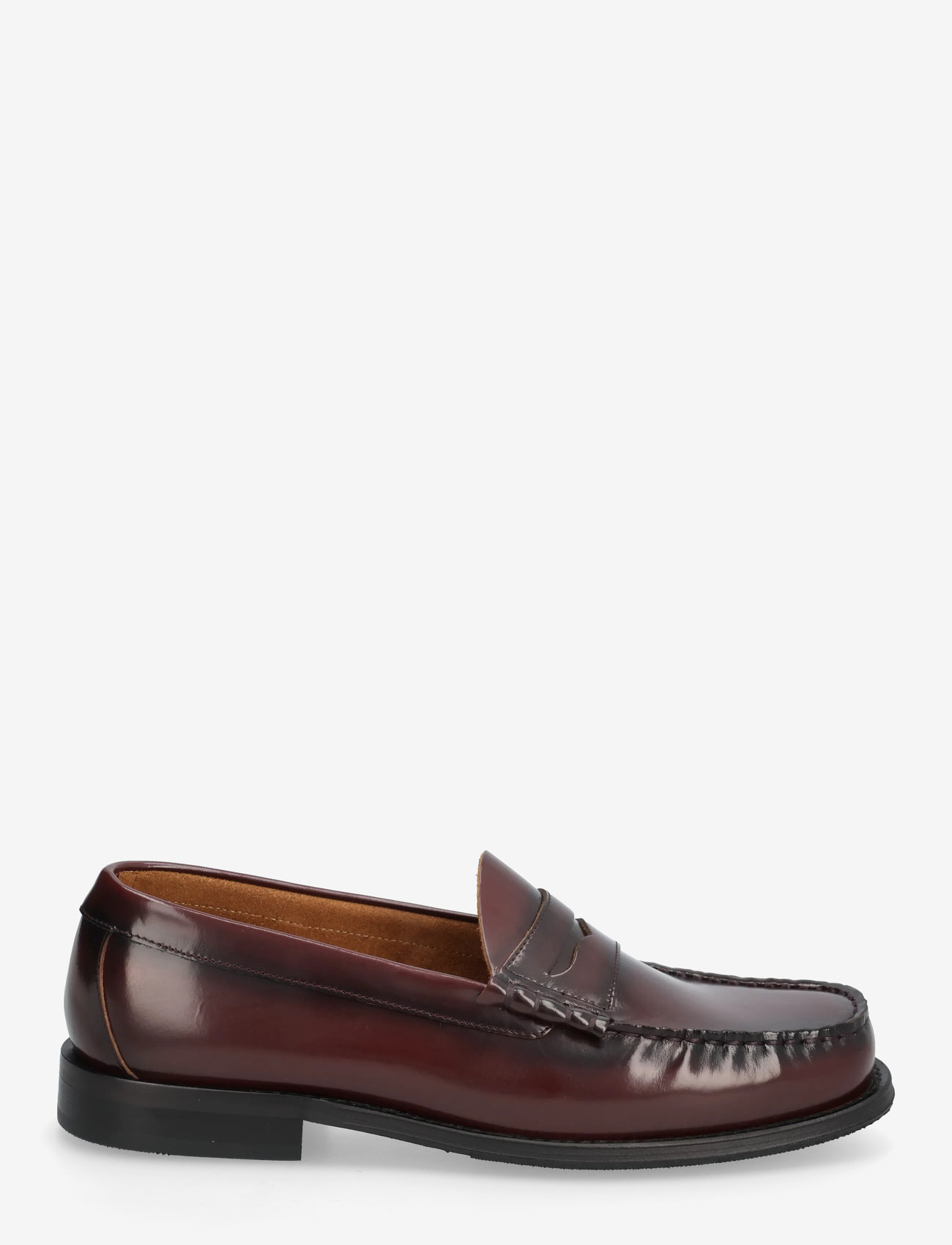 Selected - SLMBILLY LEATHER PENNY LOAFER - nach anlass kaufen - winery - 2