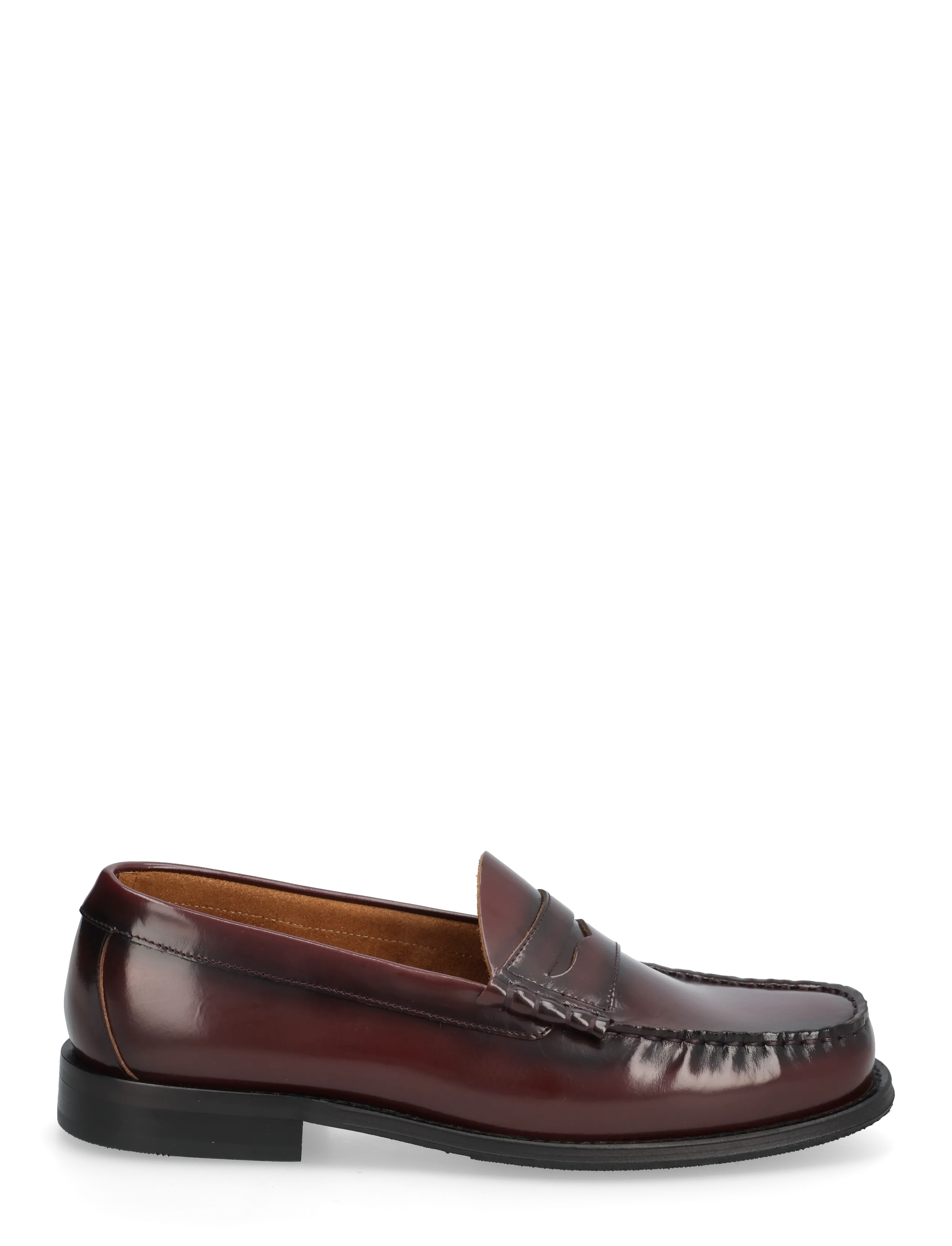 Selected - SLHBILLY LEATHER PENNY LOAFER - nach anlass kaufen - winery - 2