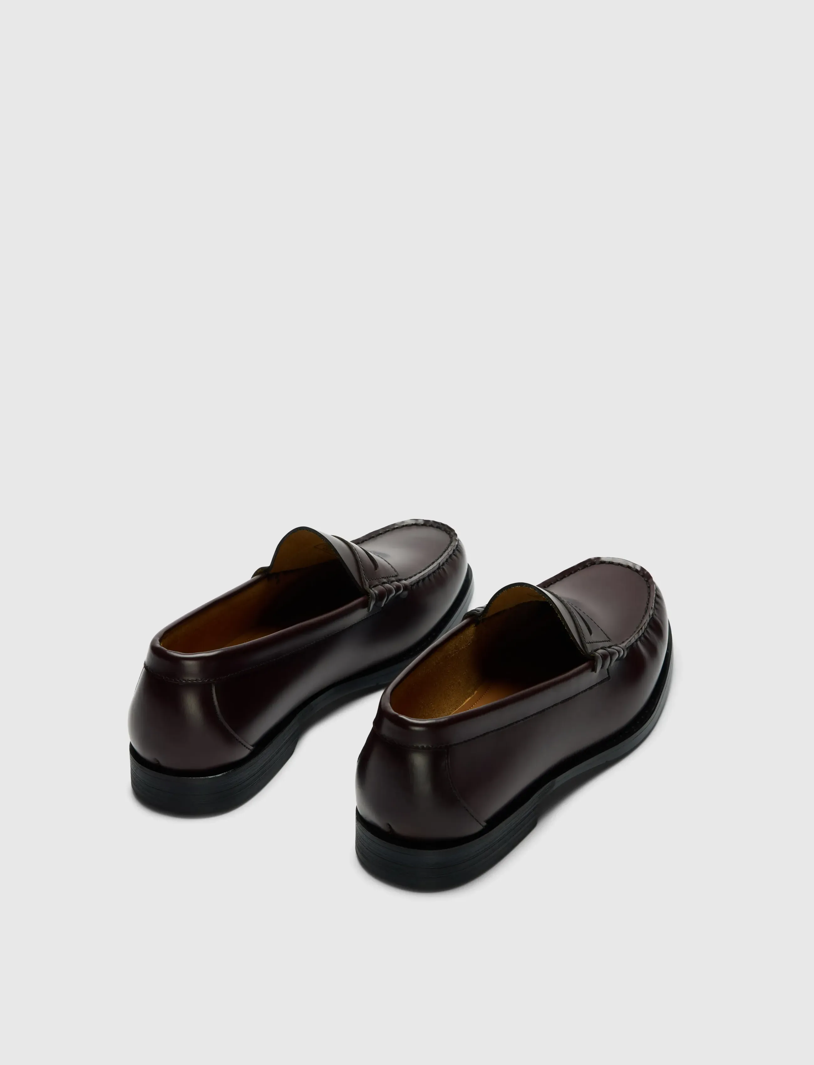 Selected Slhbilly Leather Penny Loafer, 40, Schuhe, Braun - Loafers, Männerswear