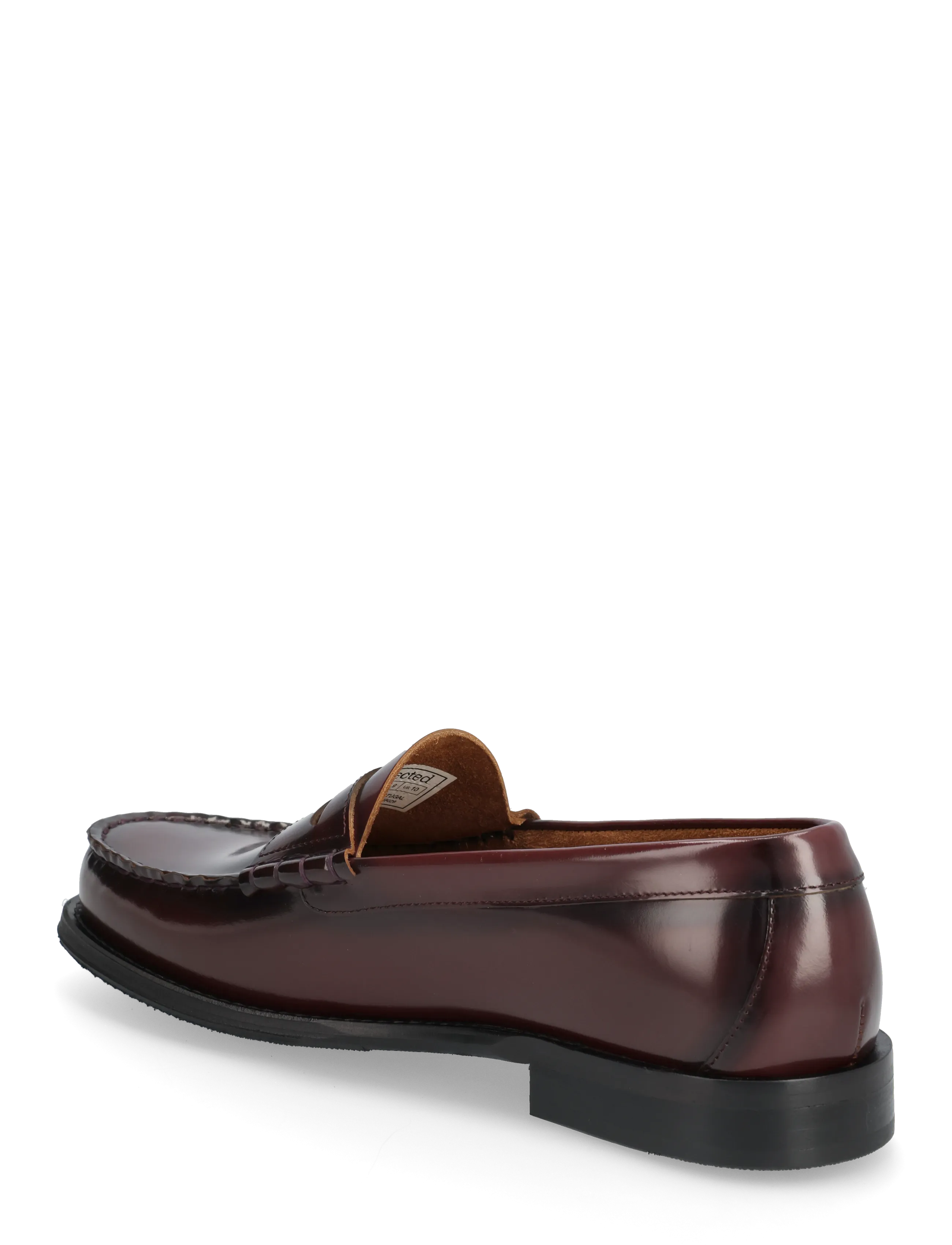 Selected - SLHBILLY LEATHER PENNY LOAFER - nach anlass kaufen - winery - 3