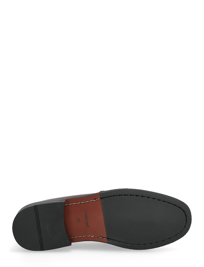 Selected - SLMBILLY LEATHER PENNY LOAFER - nach anlass kaufen - winery - 5