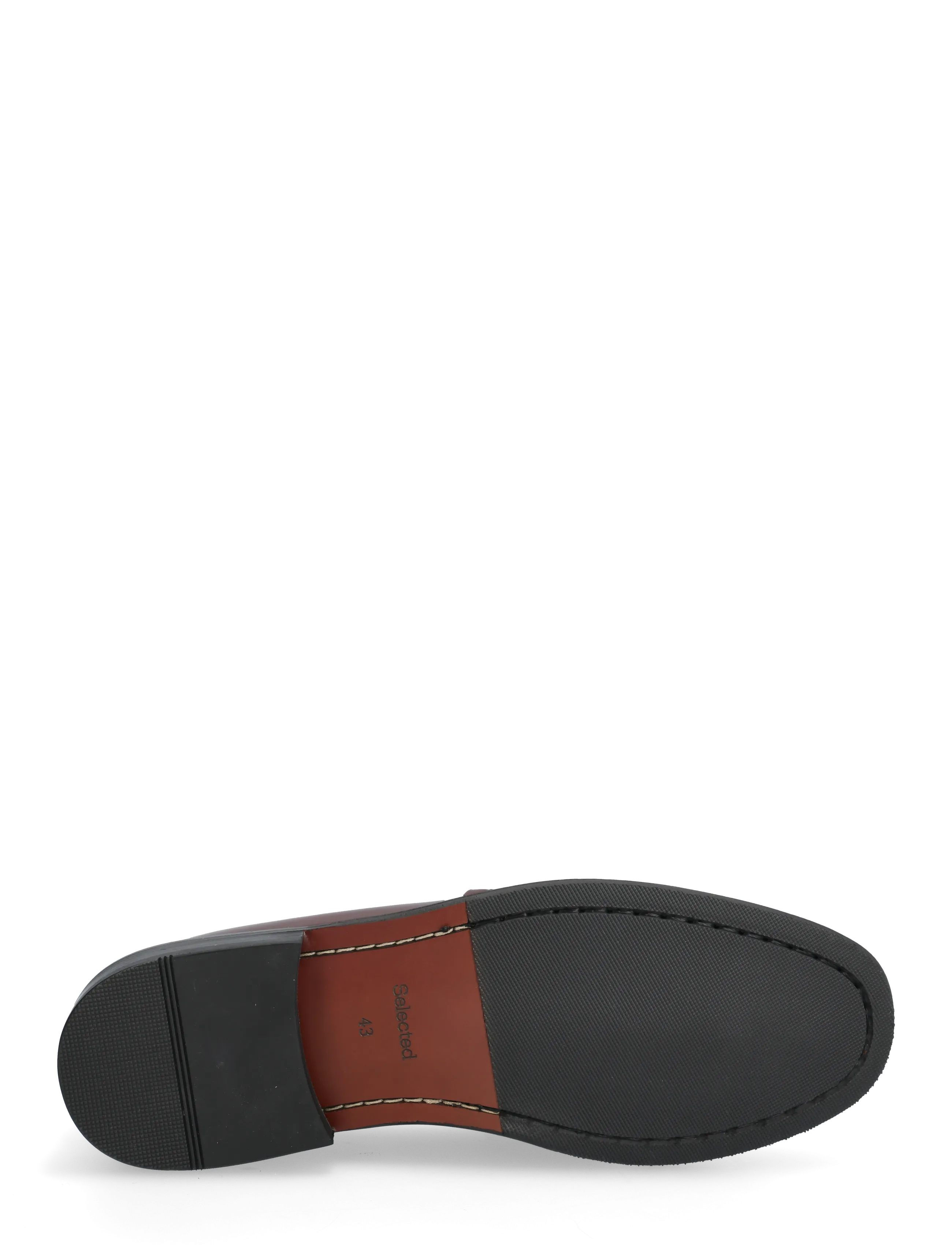 Selected - SLHBILLY LEATHER PENNY LOAFER - nach anlass kaufen - winery - 5