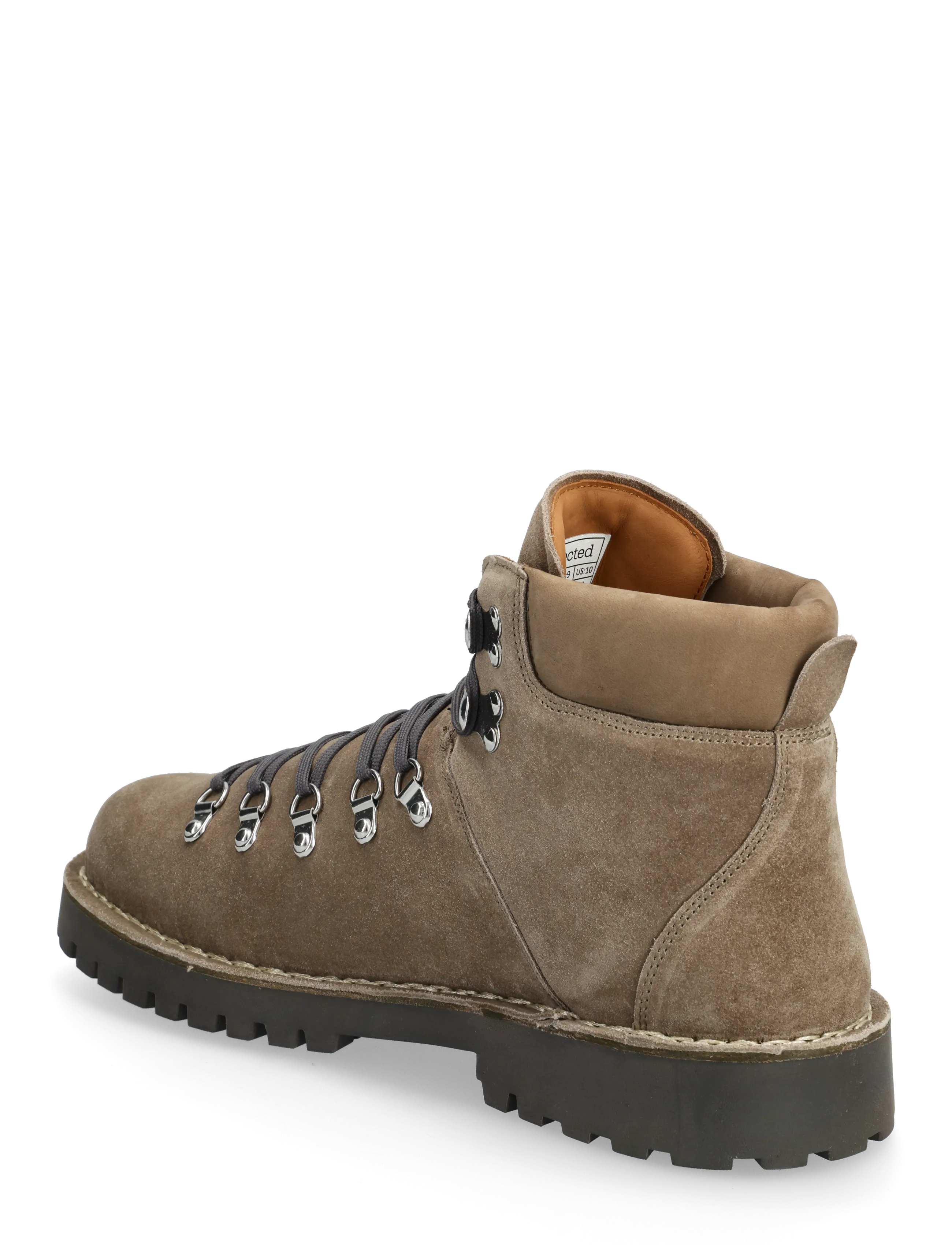 Selected - SLMALFRED SUEDE W HIKING BOOT - kängor med snörning - moonstruck - 2