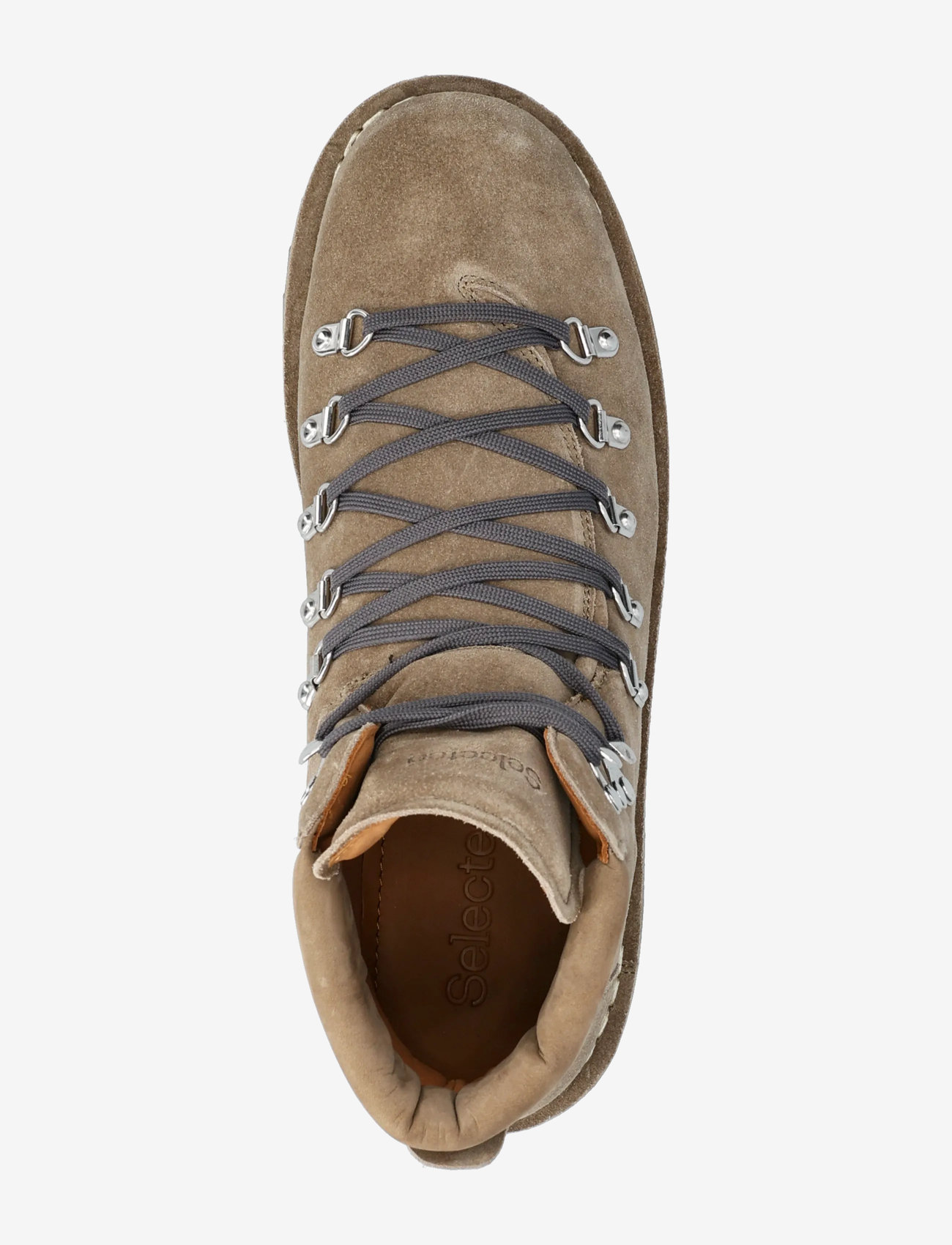 Selected - SLHALFRED SUEDE HIKING BOOT - schnürboots - moonstruck - 3