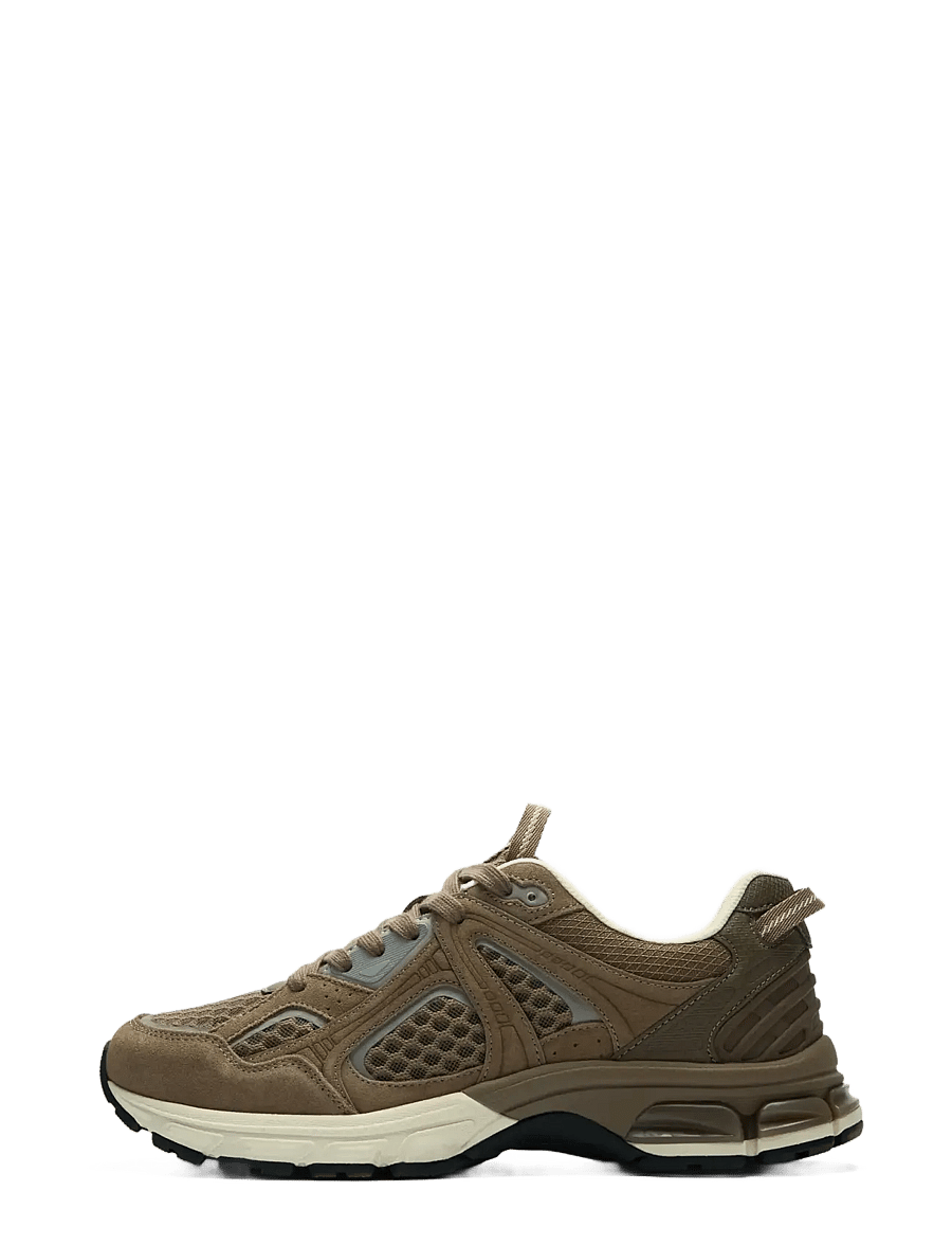 Selected - SLHRONAN SNEAKER NOOS - låga sneakers - almondine - 0