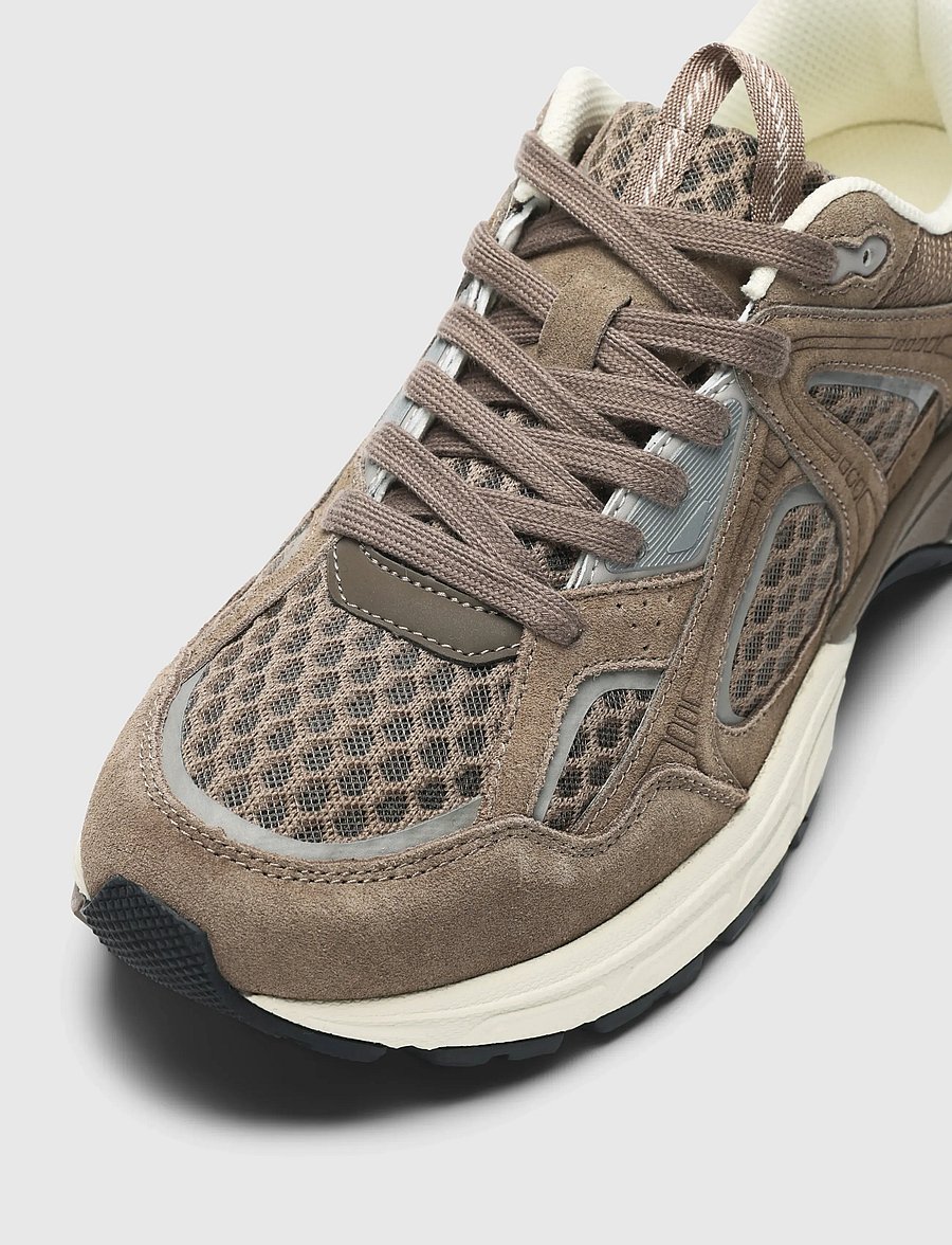 Selected - SLHRONAN SNEAKER NOOS - låga sneakers - almondine - 3
