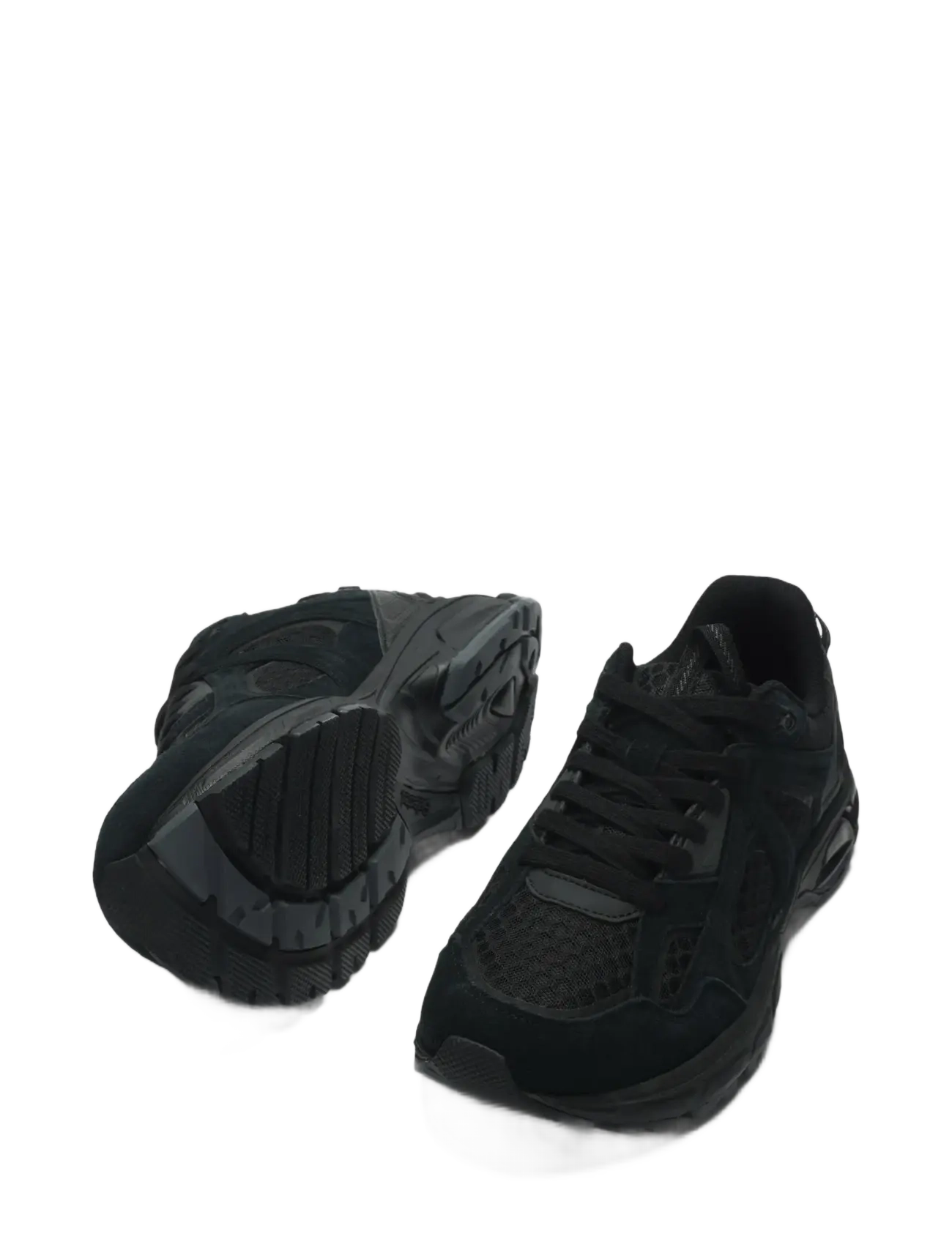 Selected - SLHRONAN SNEAKER NOOS - ar zemu augšdaļu - black - 1