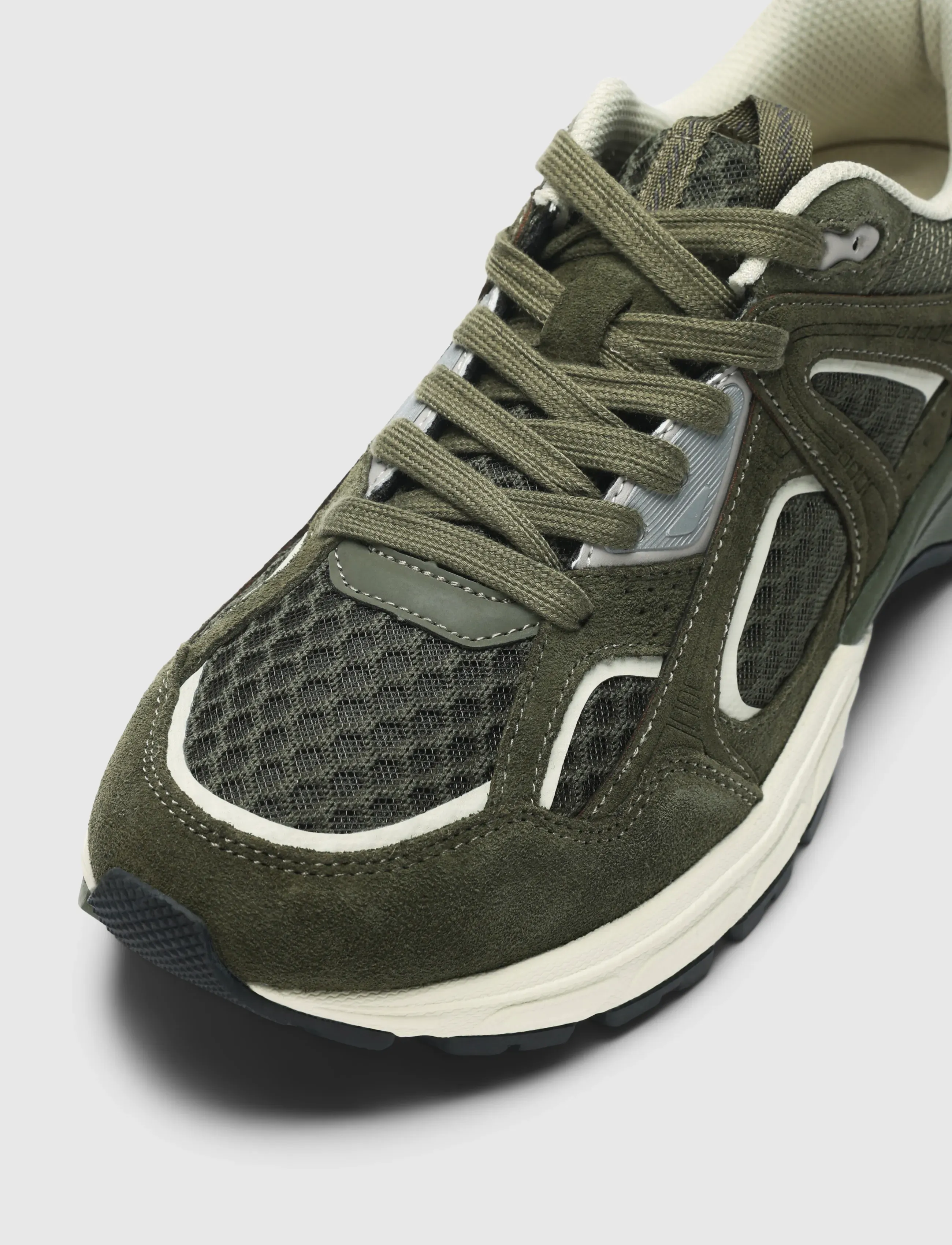 Selected - SLHRONAN SNEAKER NOOS - low tops - deep lichen green - 3