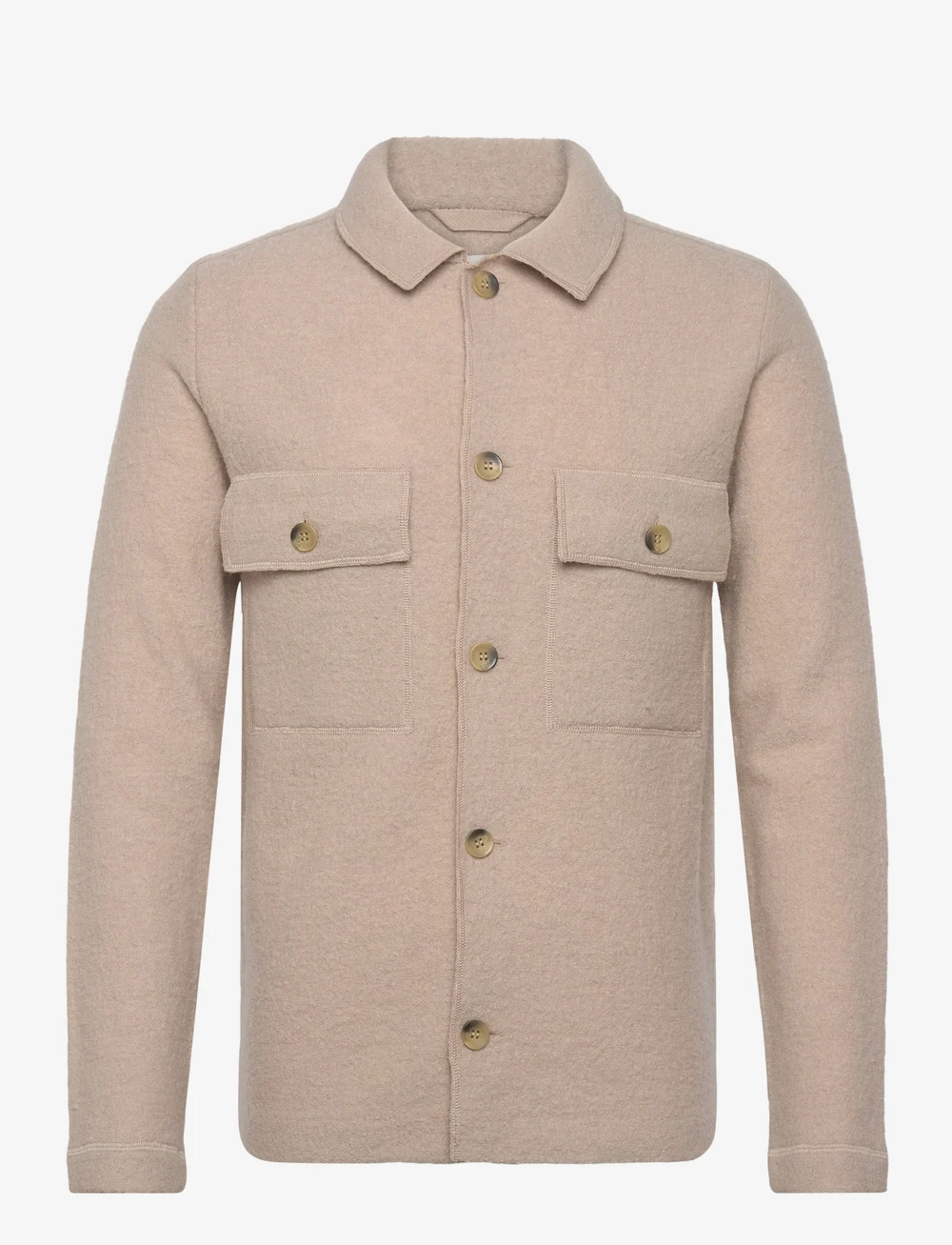 Selected - SLHNEALY LS KNIT WORKWEAR CARDIGAN NOOS - vinterjakker - pure cashmere - 1