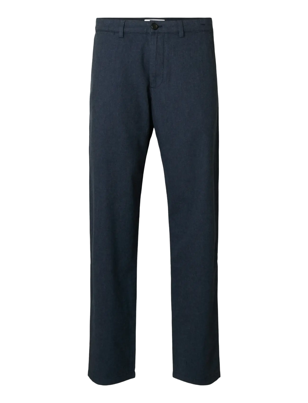 Selected SLH196-STRAIGHT MILES BRUSHED PANT NOOS - Casual - DARK SAPPHIRE / navy
