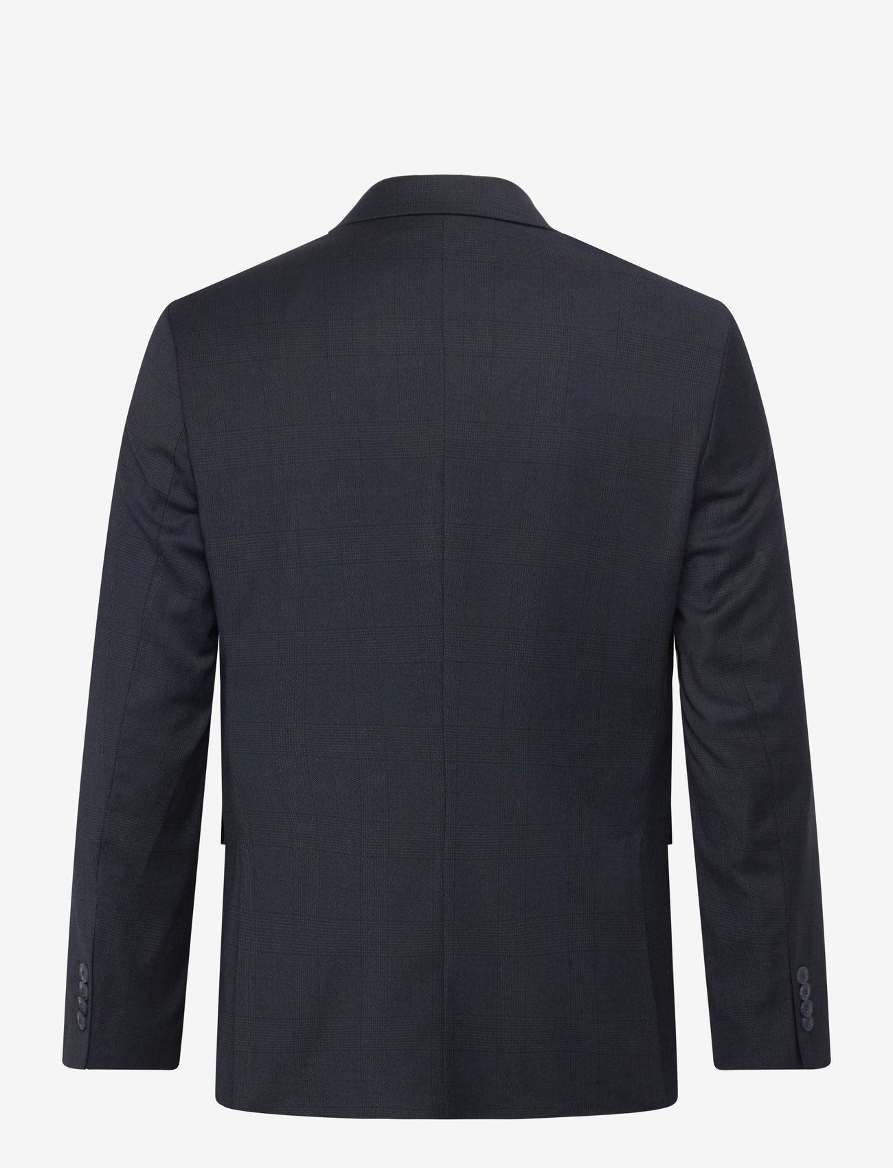 Selected - SLHREG-NEIL CHK DB BLZ - zweireiher - dark navy - 1