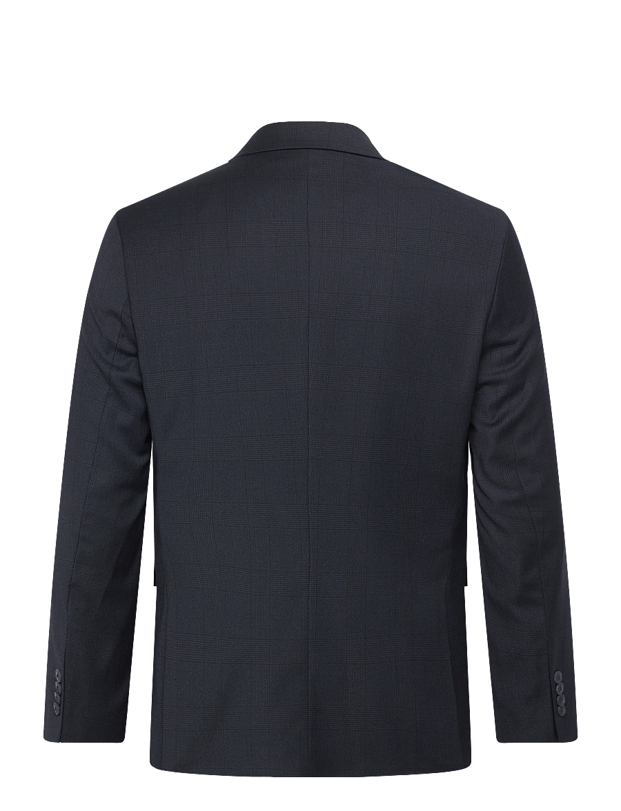 Selected - SLHREG-NEIL CHK DB BLZ - dobbeltradede blazere - dark navy - 1