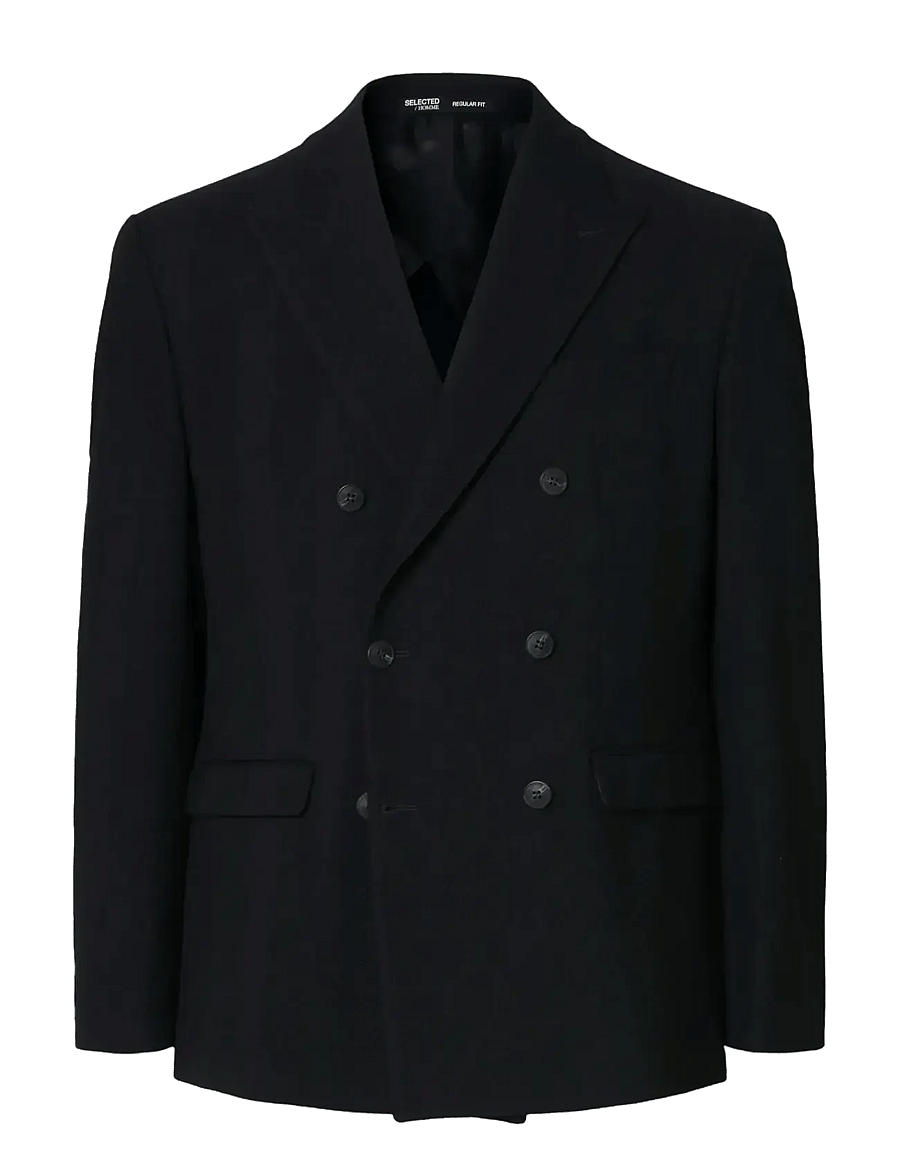 Selected - SLHREG-BEN WOOL DB BLZ - dark navy - 1