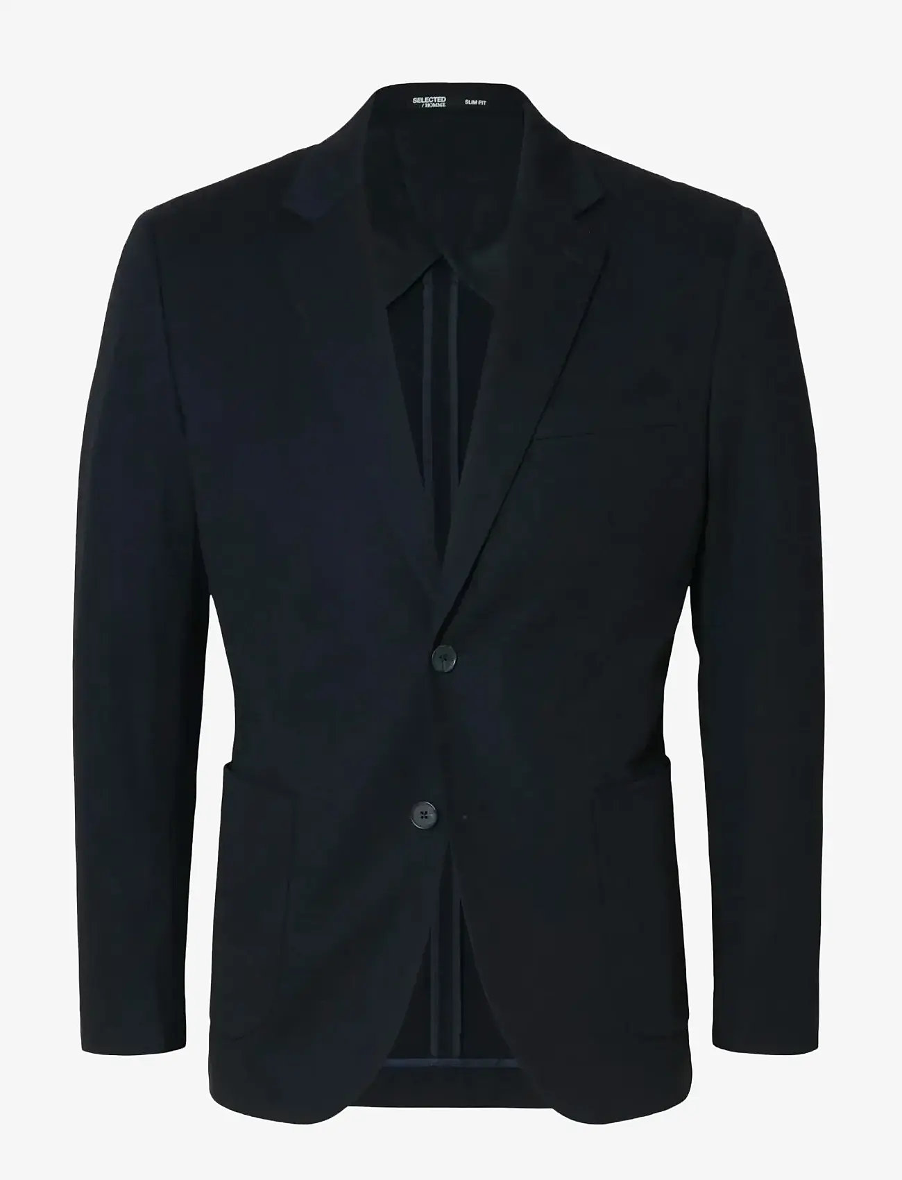 Selected - SLMSLIM-LEWIS LANO JERSEY BLZ - single breasted blazers - dark navy - 1