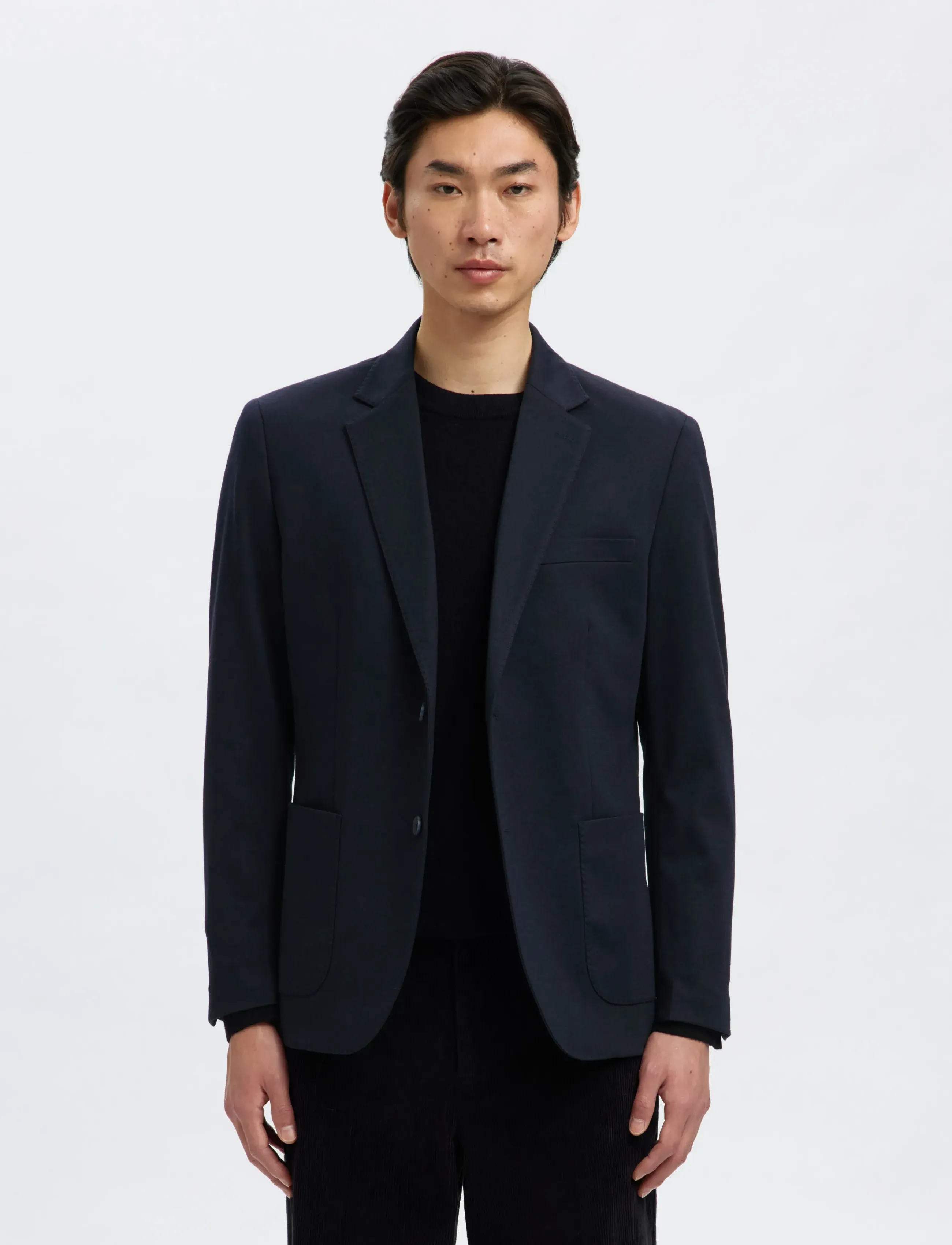Selected SLMSLIM-LEWIS LANO JERSEY BLZ - Kollektionen - DARK NAVY / navy