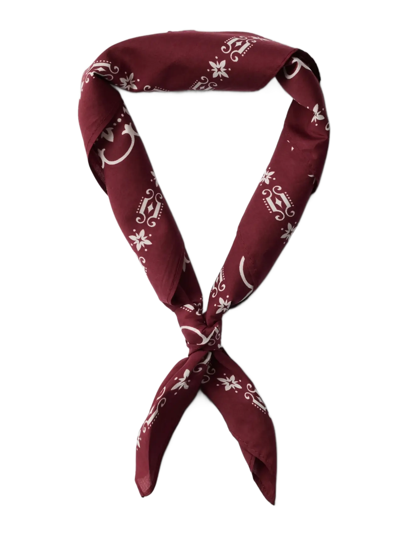 Selected SLMNICOLAJ BANDANA - Selected - TAWNY PORT / burgundy