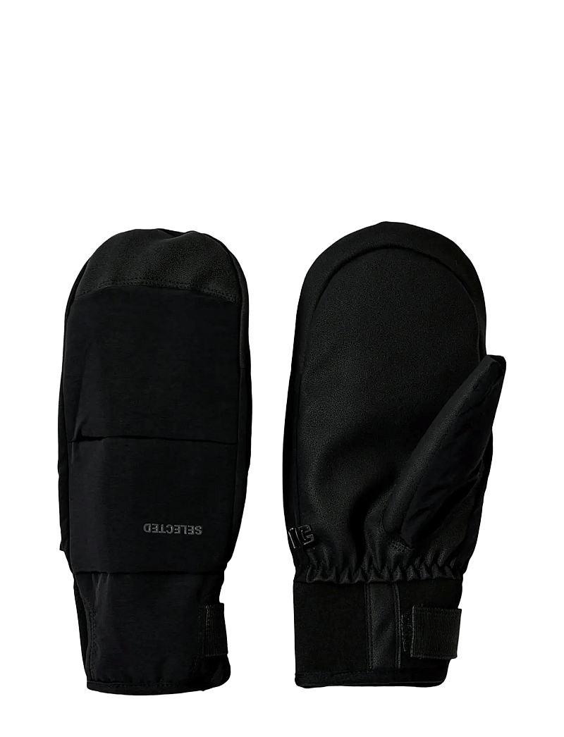 Selected - SLHBLAKE ALEX TECH MITTEN - kollektsioonid - black - 0