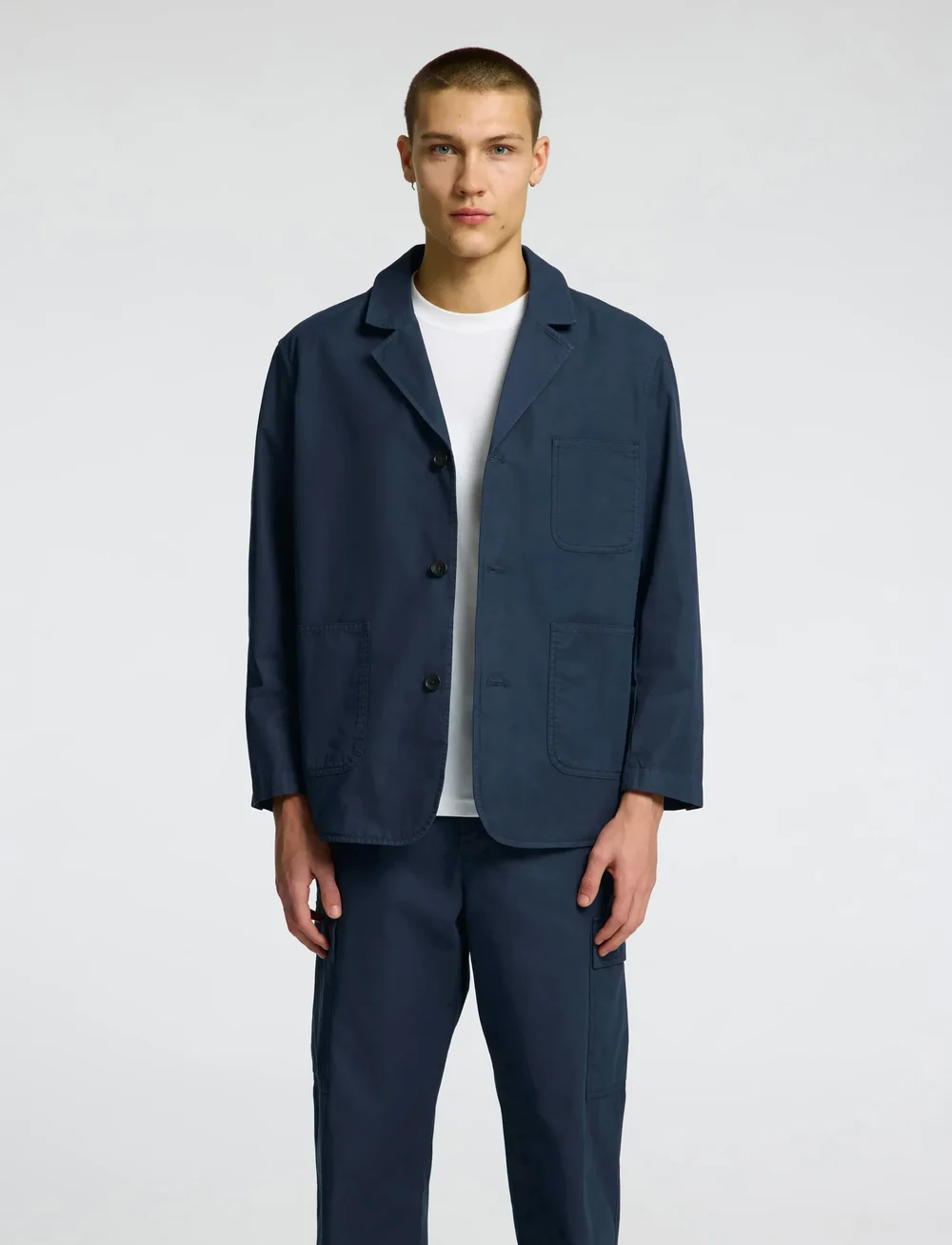 Selected - SLHREGULAR-DECLAN BLAZER EX - blazers à boutonnage simple - outer space - 0