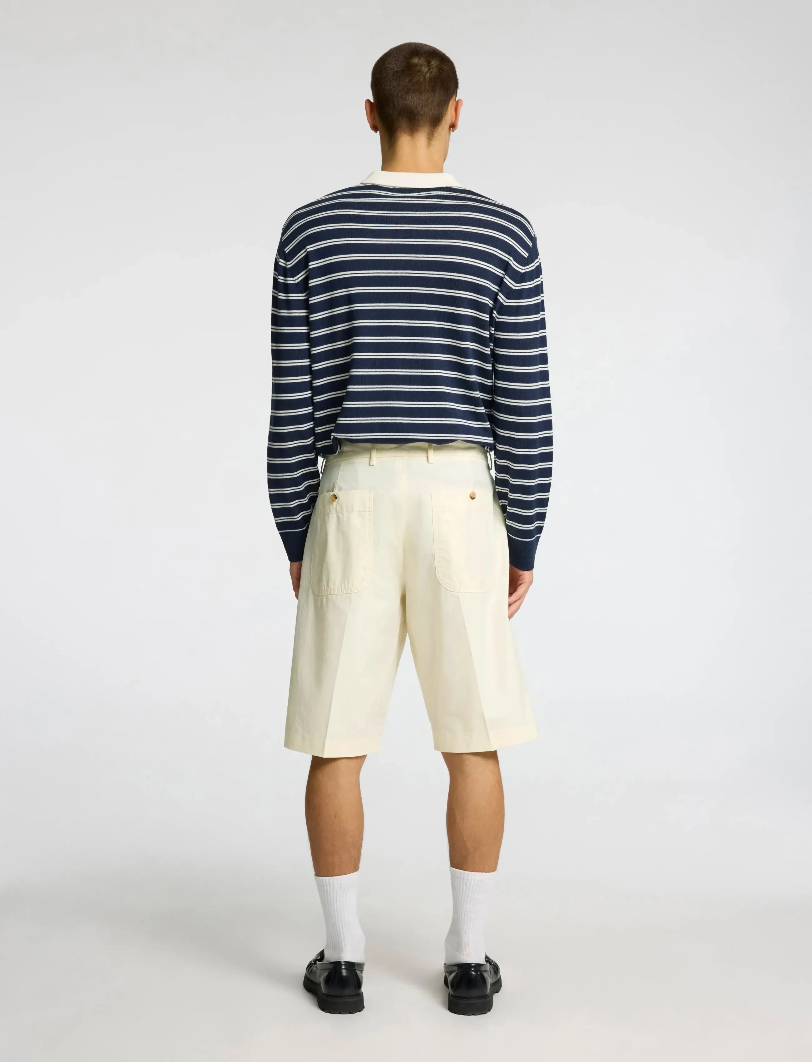 Selected - SLHLOOSE-DECLAN SHORTS EX - chinos shorts - egret - 2