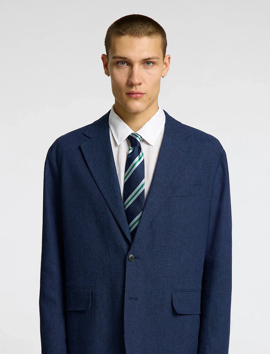 Selected - SLHCHARLIE SILK TIE - krawatten - outer space - 0